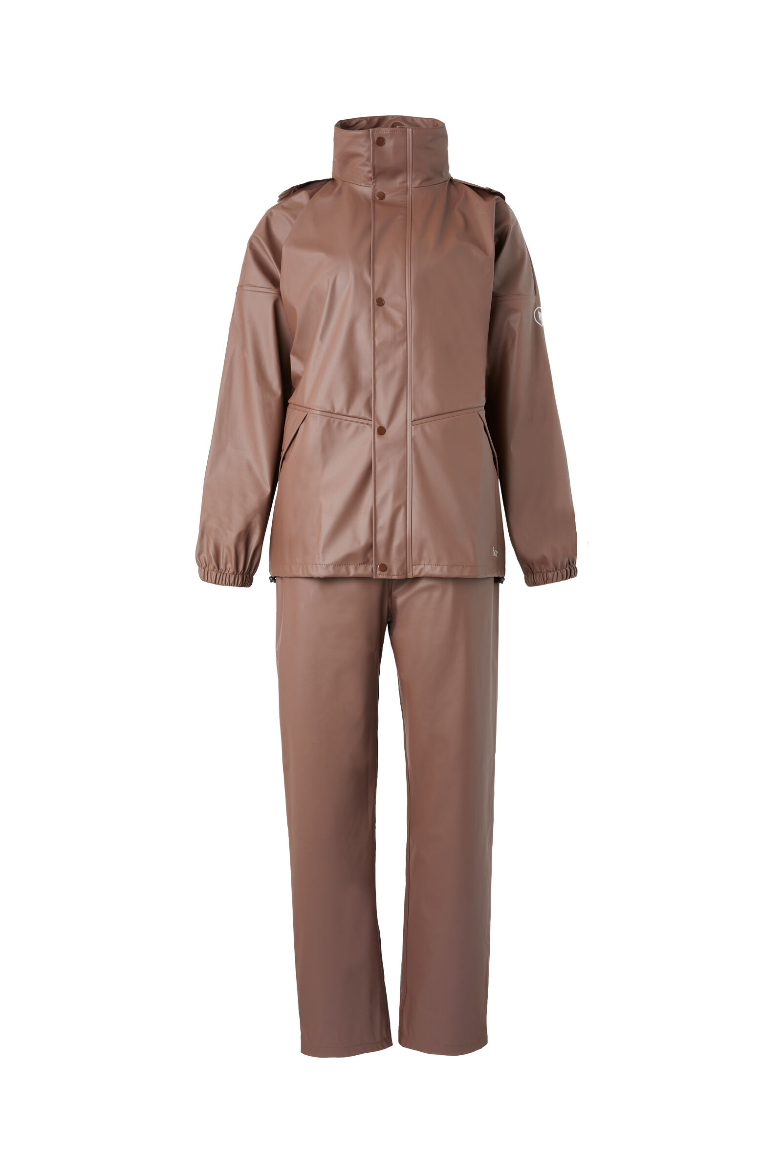 Ladies waterproof jacket top and trousers set