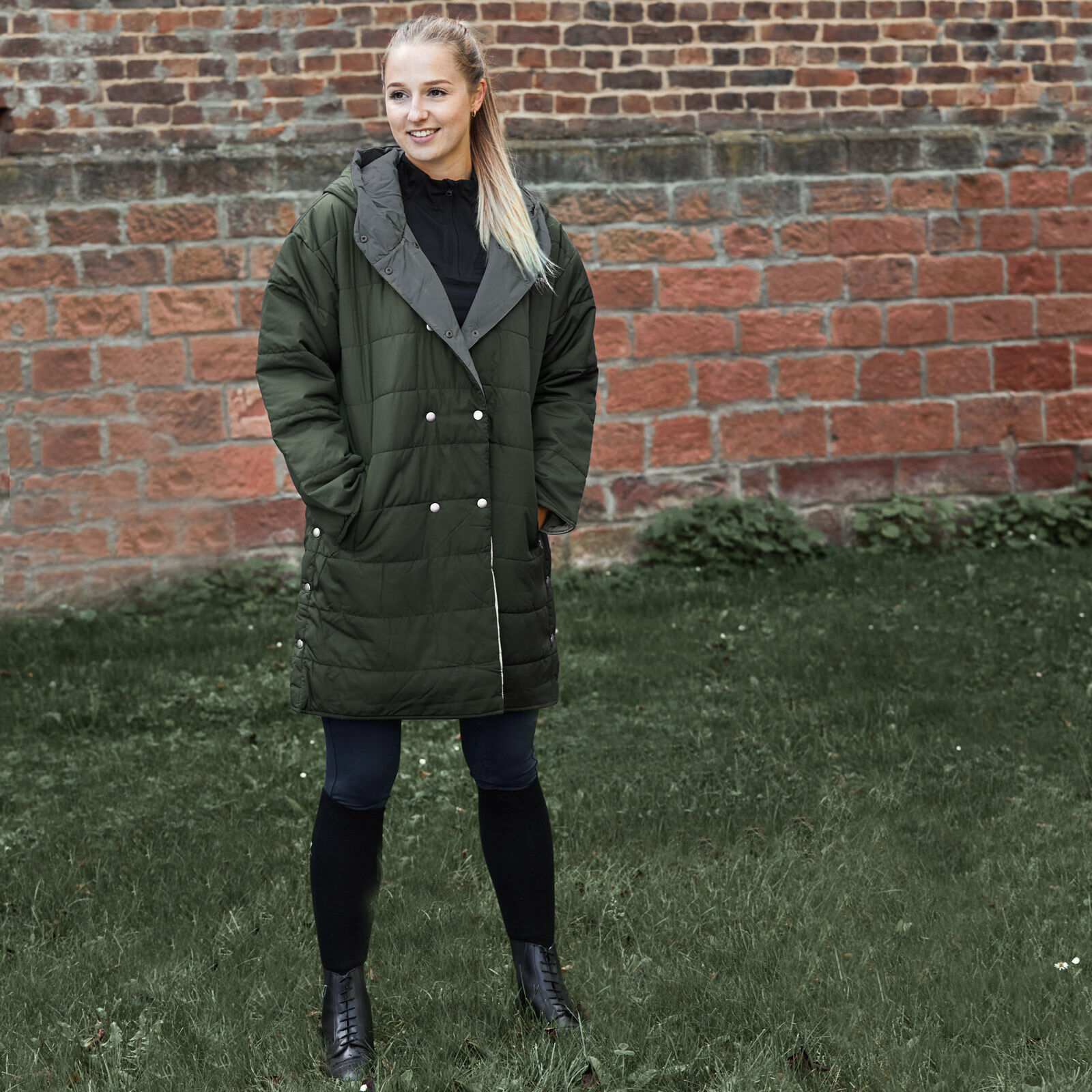 Oversized parka on sale