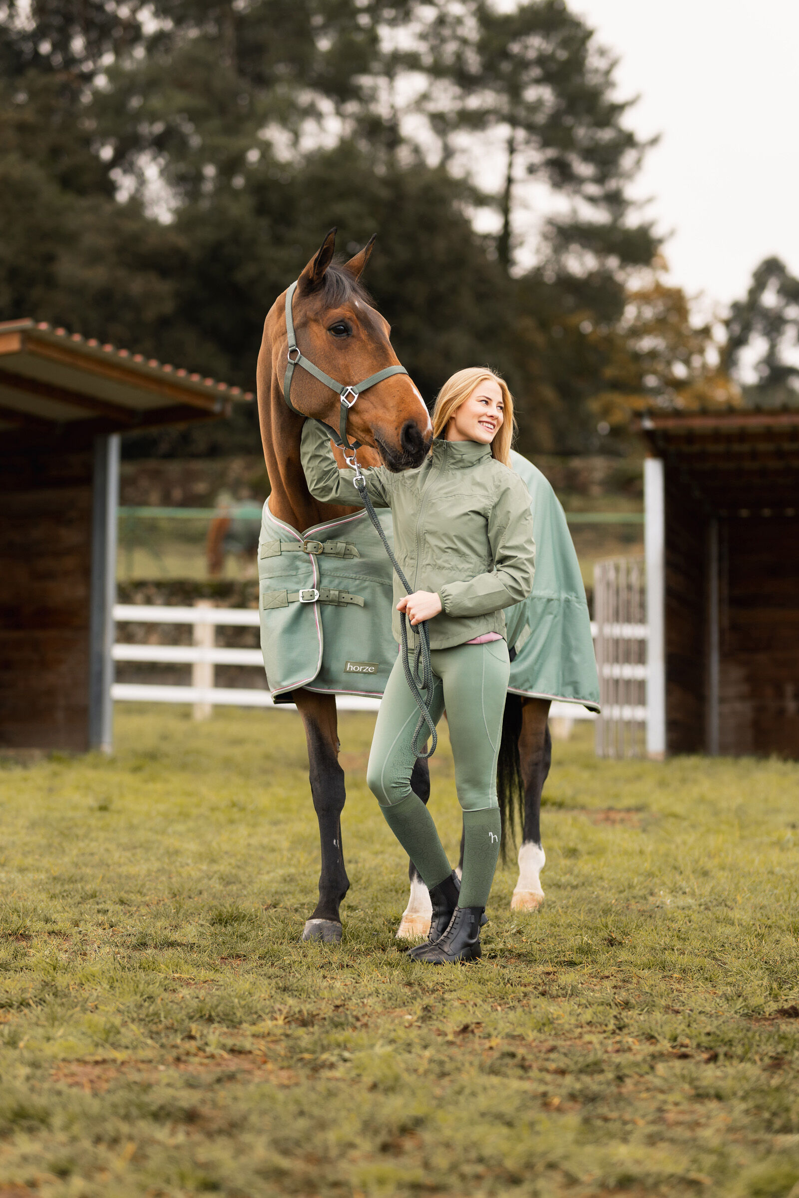 Lightweight waterproof horse riding jacket shop