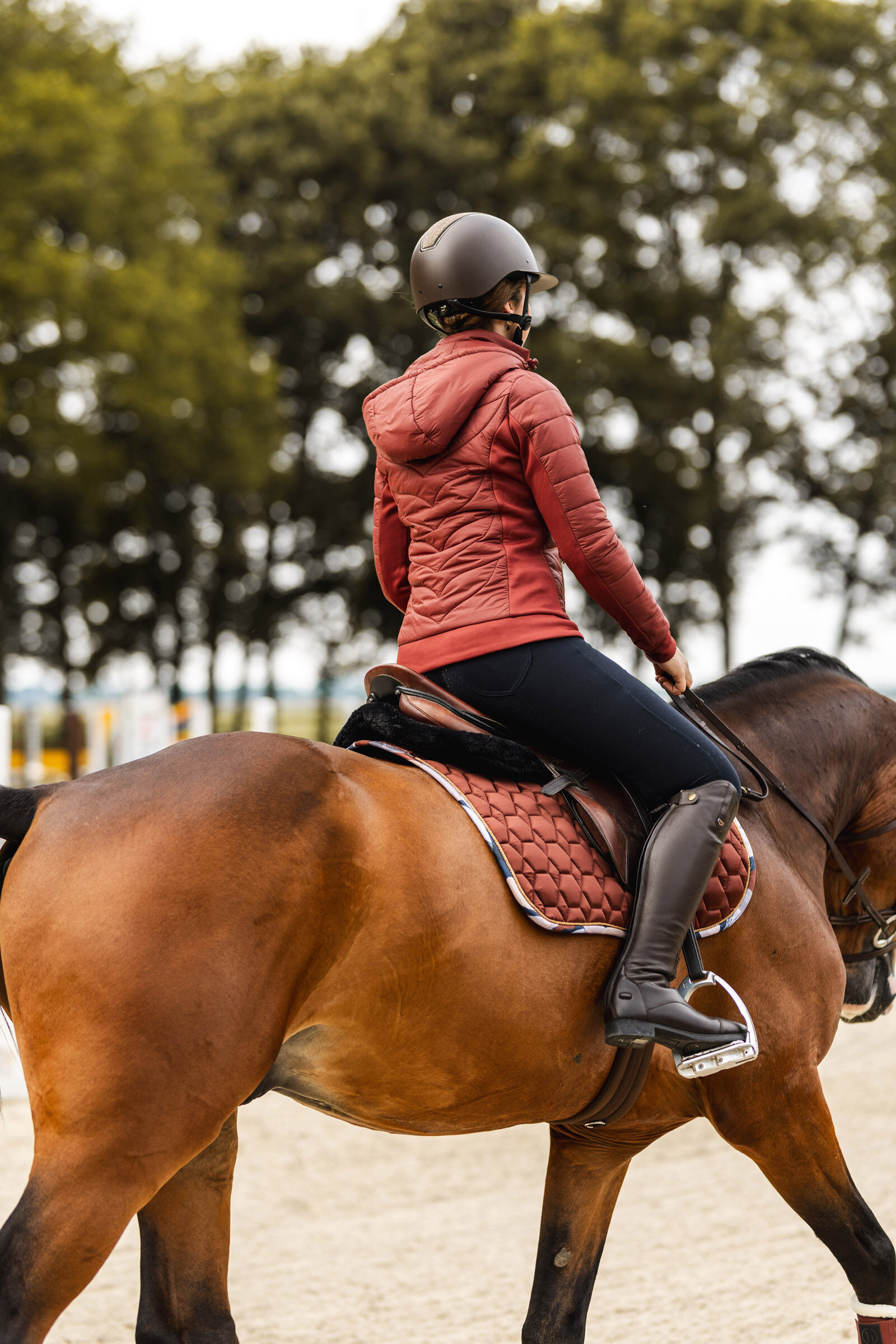 Horze Shannon Lightweight Padded Women s Riding Jacket horze