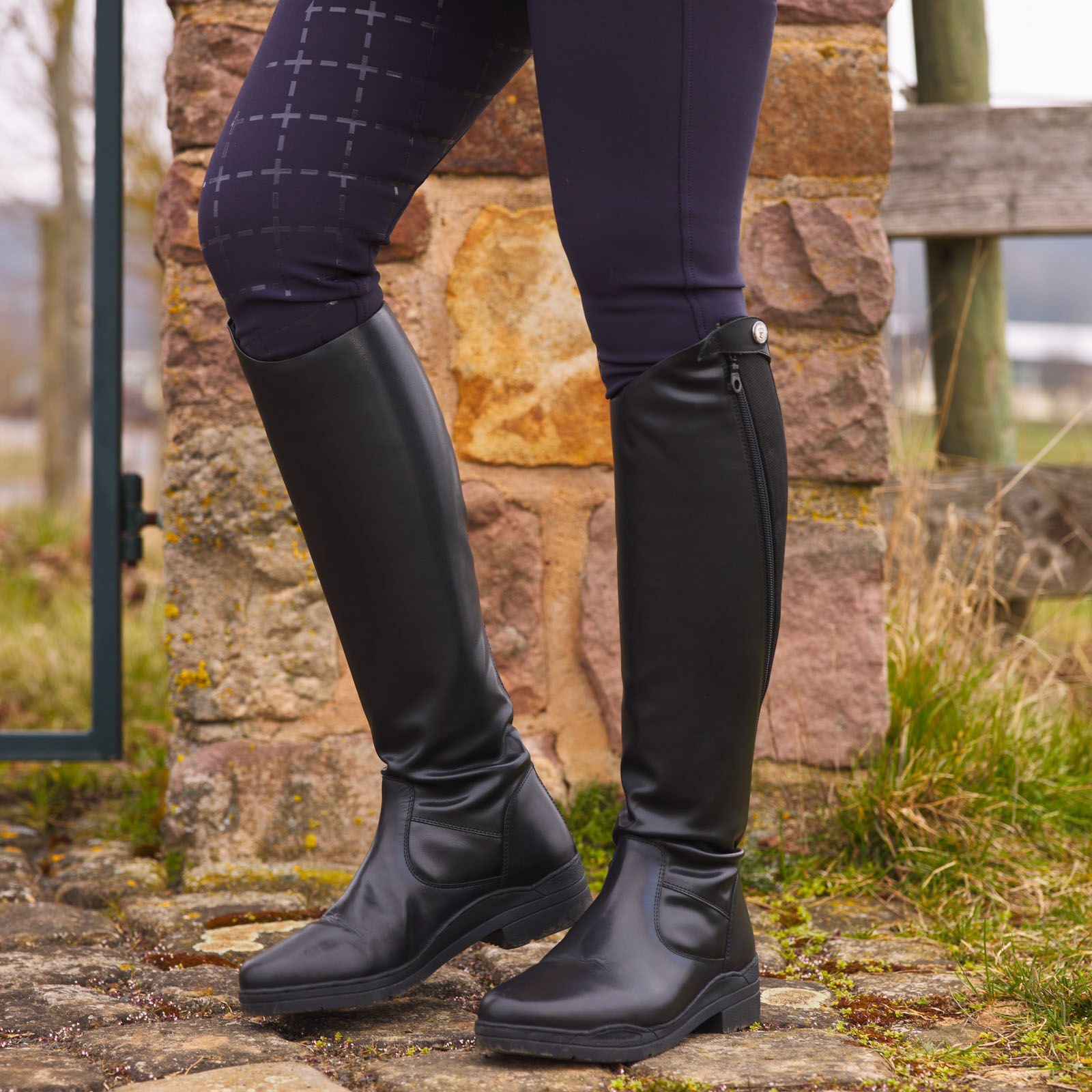 Womens leather riding boots clearance on sale