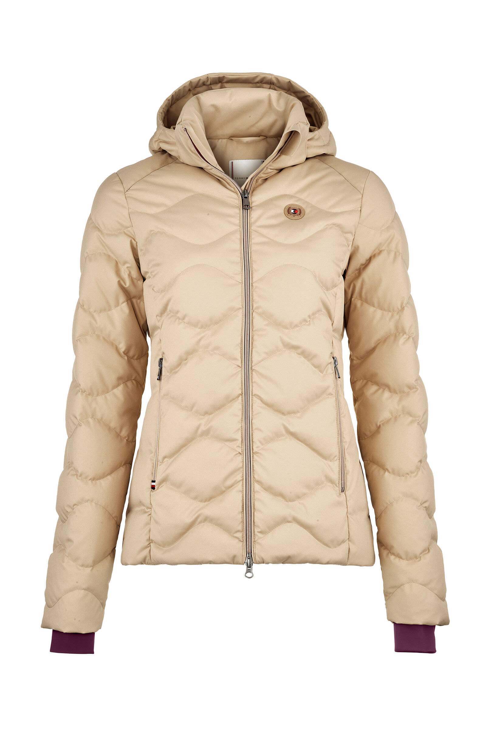 Beige tommy hilfiger jacket top