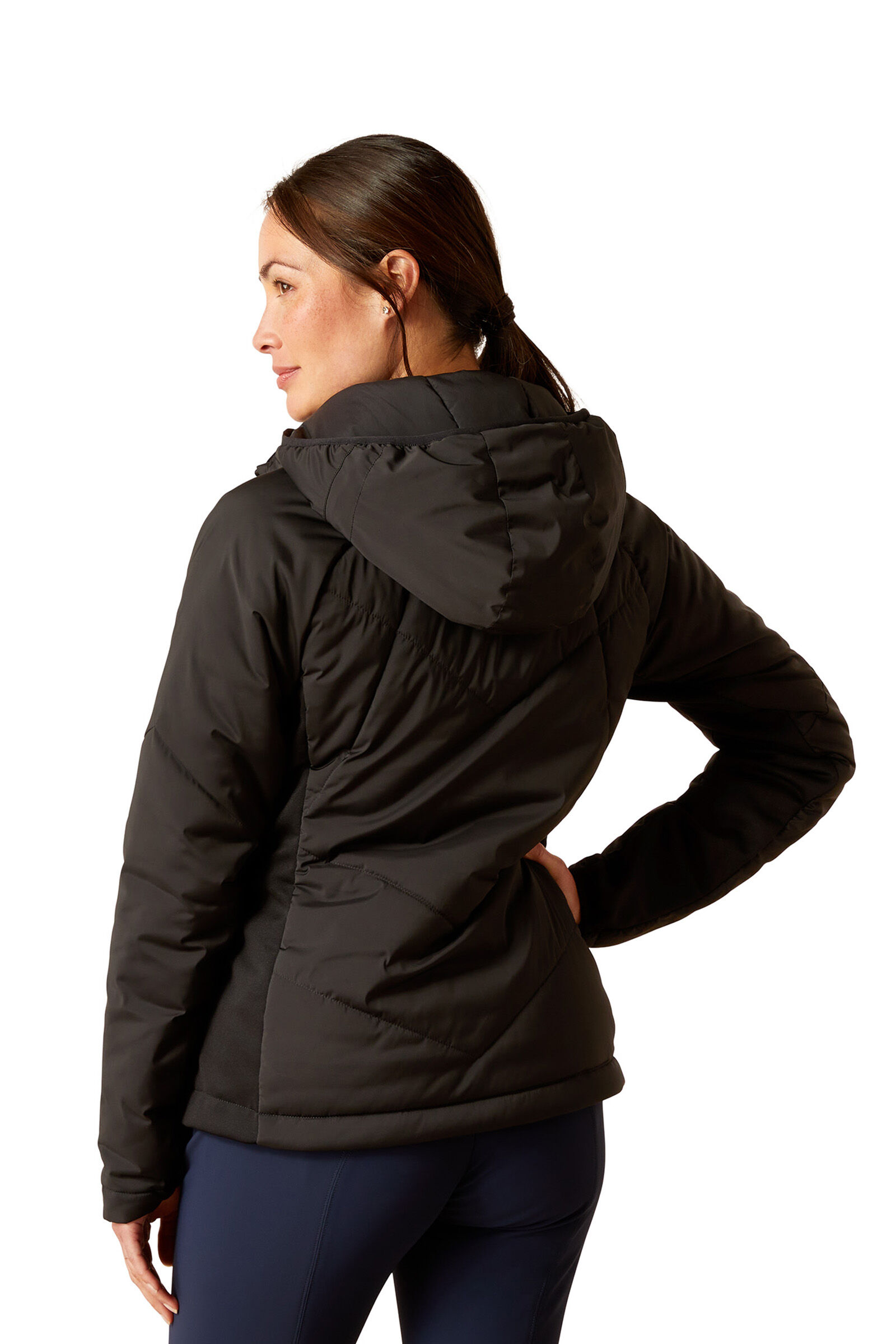 Women's insulated jacket with hood discount