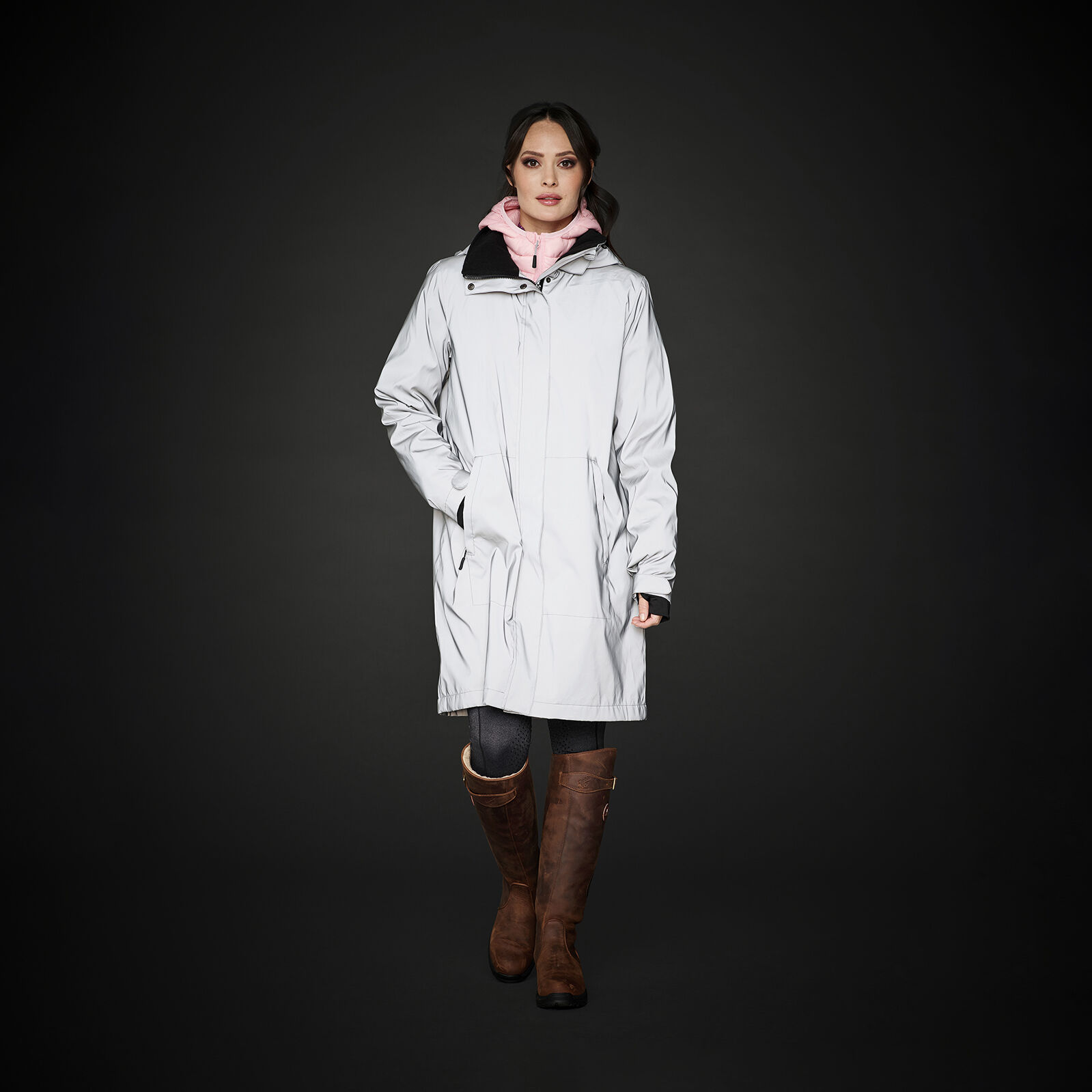 Oakley silver horse parka hotsell