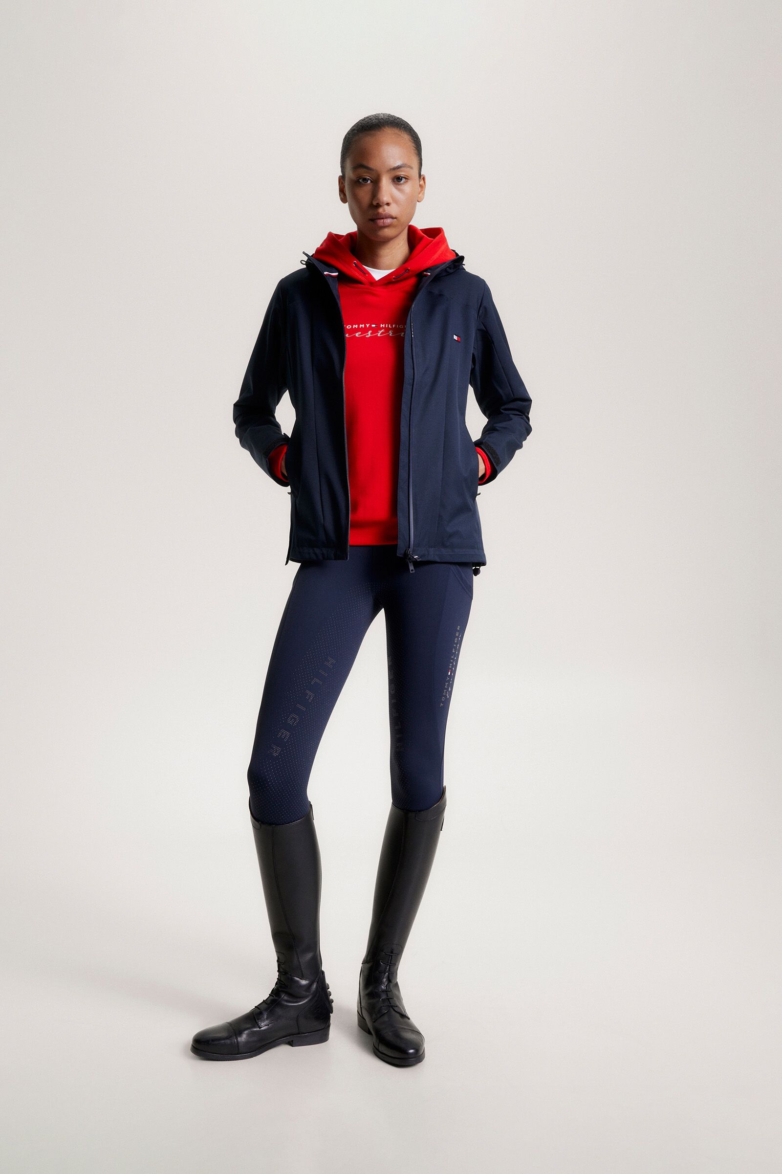 Tommy Hilfiger Barcelona Fitted Rain Jacket horze
