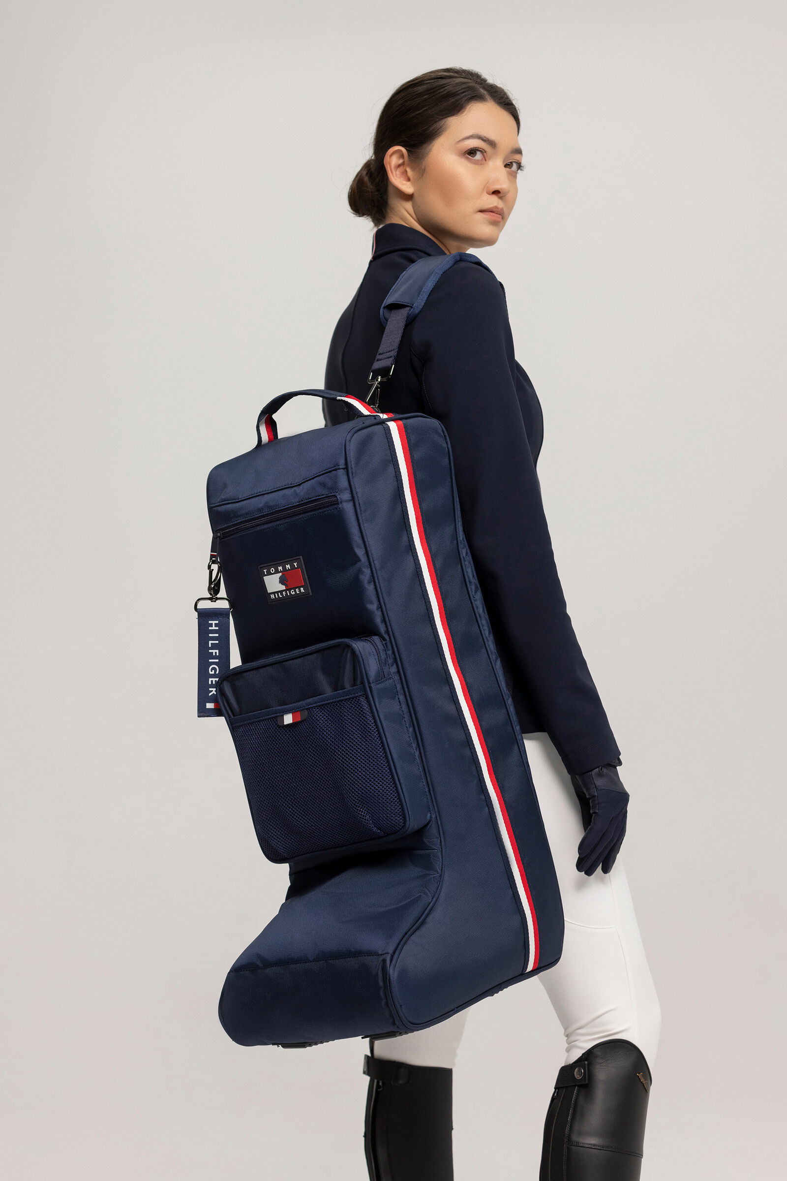 Tommy hilfiger equestrian boots outlet