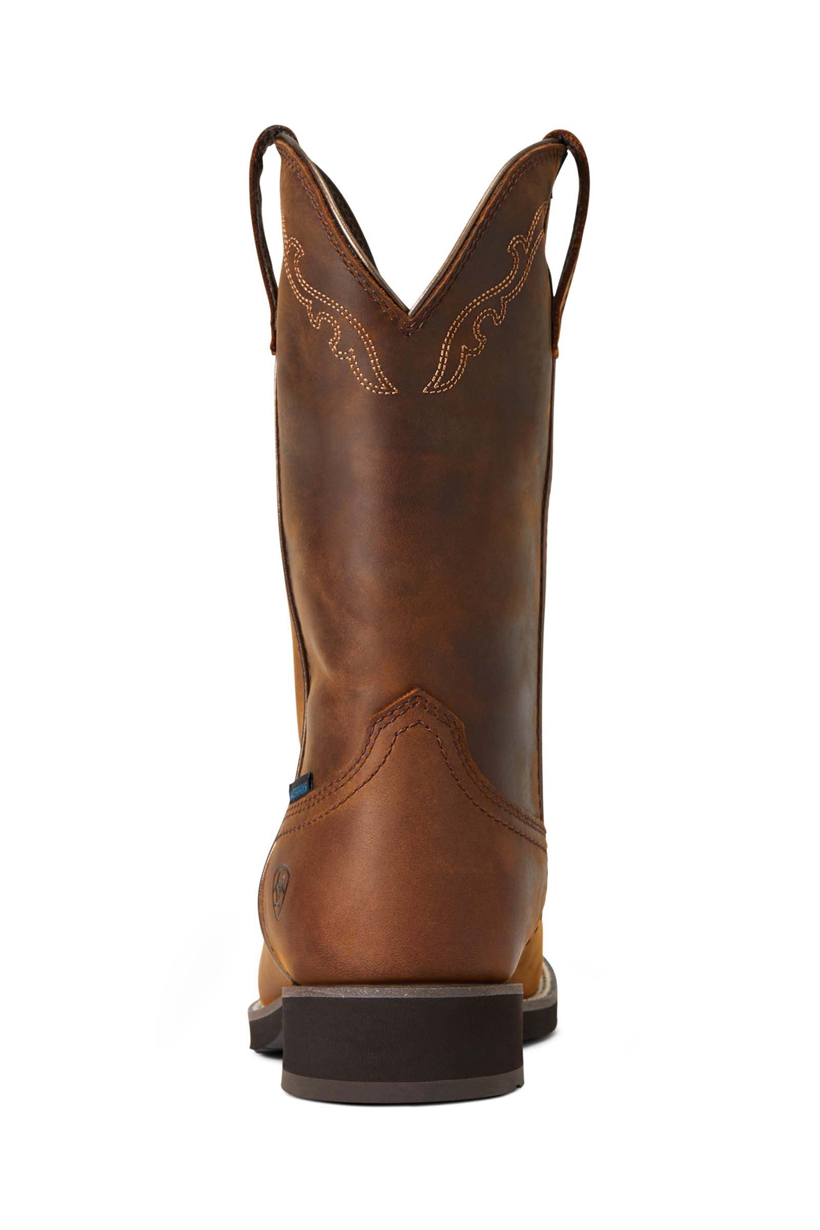 Ariat round toe cowboy boots deals