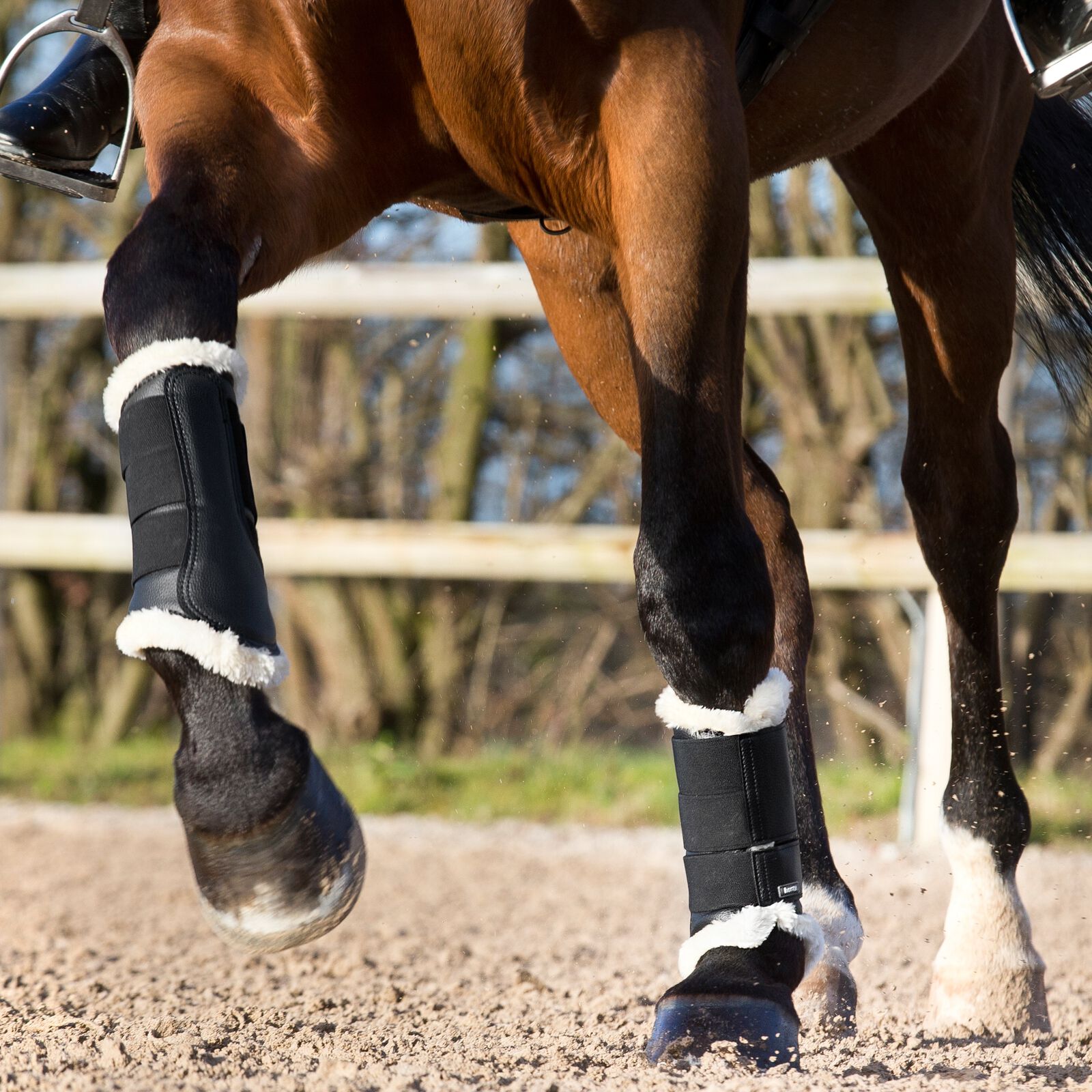 Horze Signature Brushing Boots horze