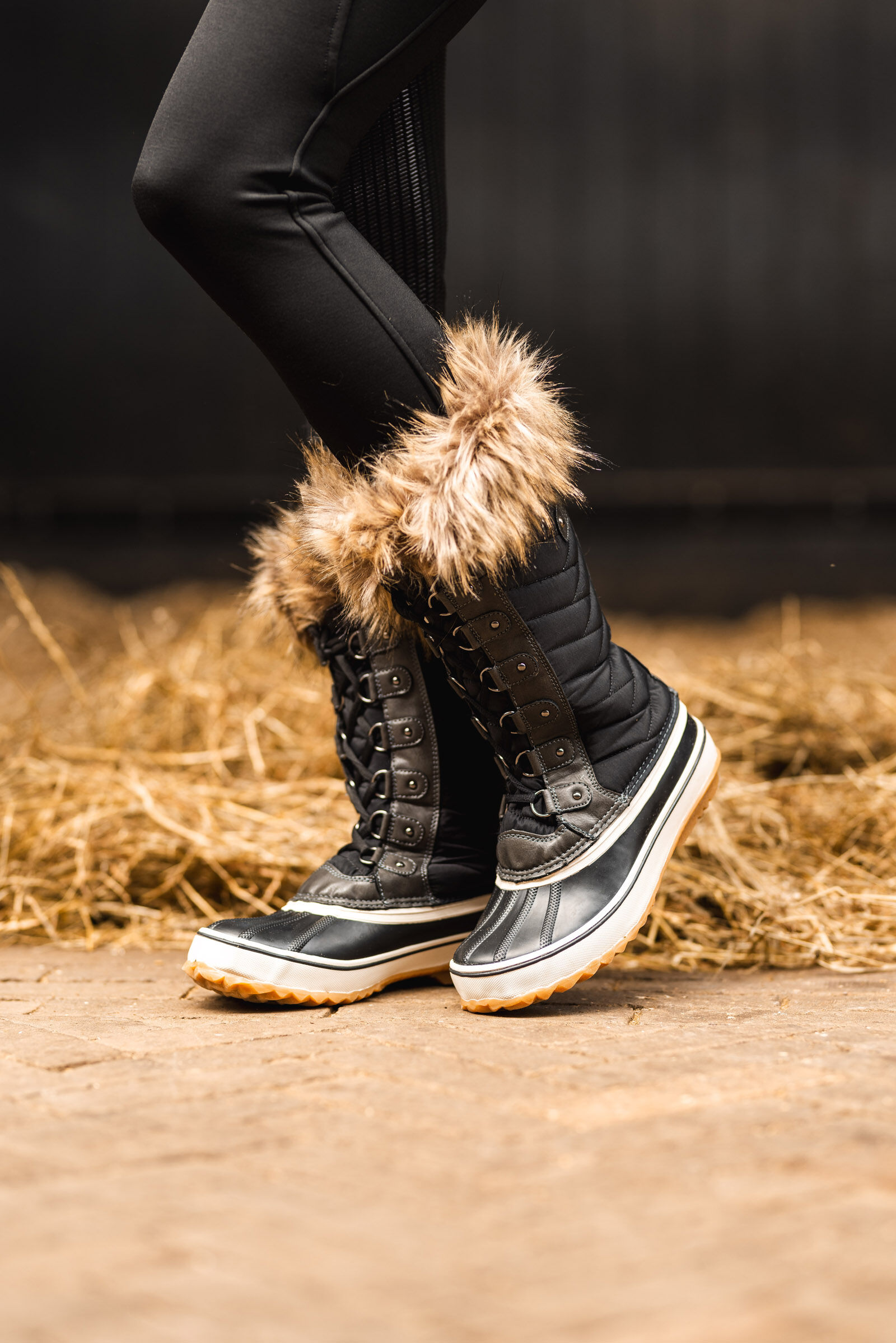 Horze Women s Fur Lined Winter Boot