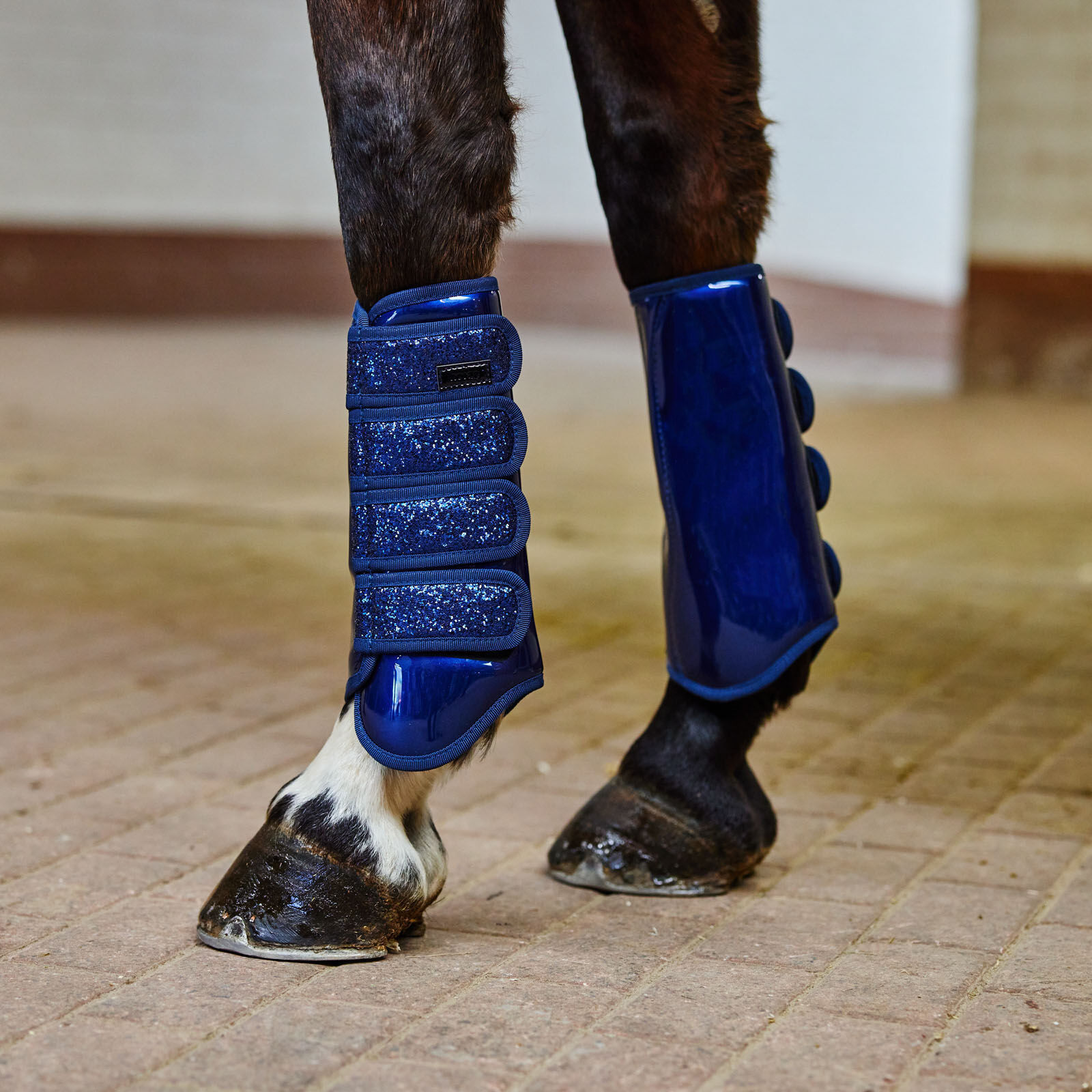 Glitter horse boots top