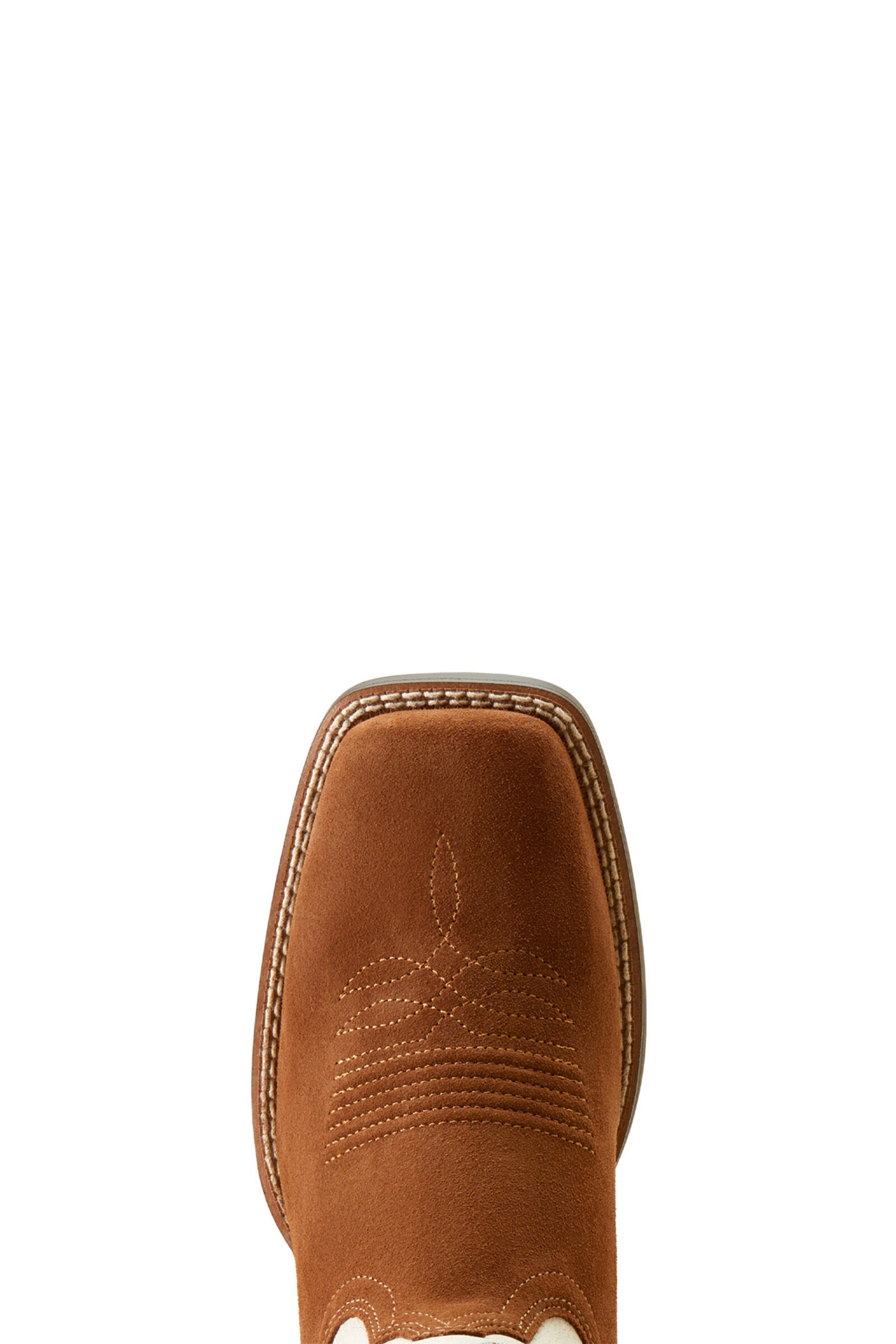 Light brown top ariat boots