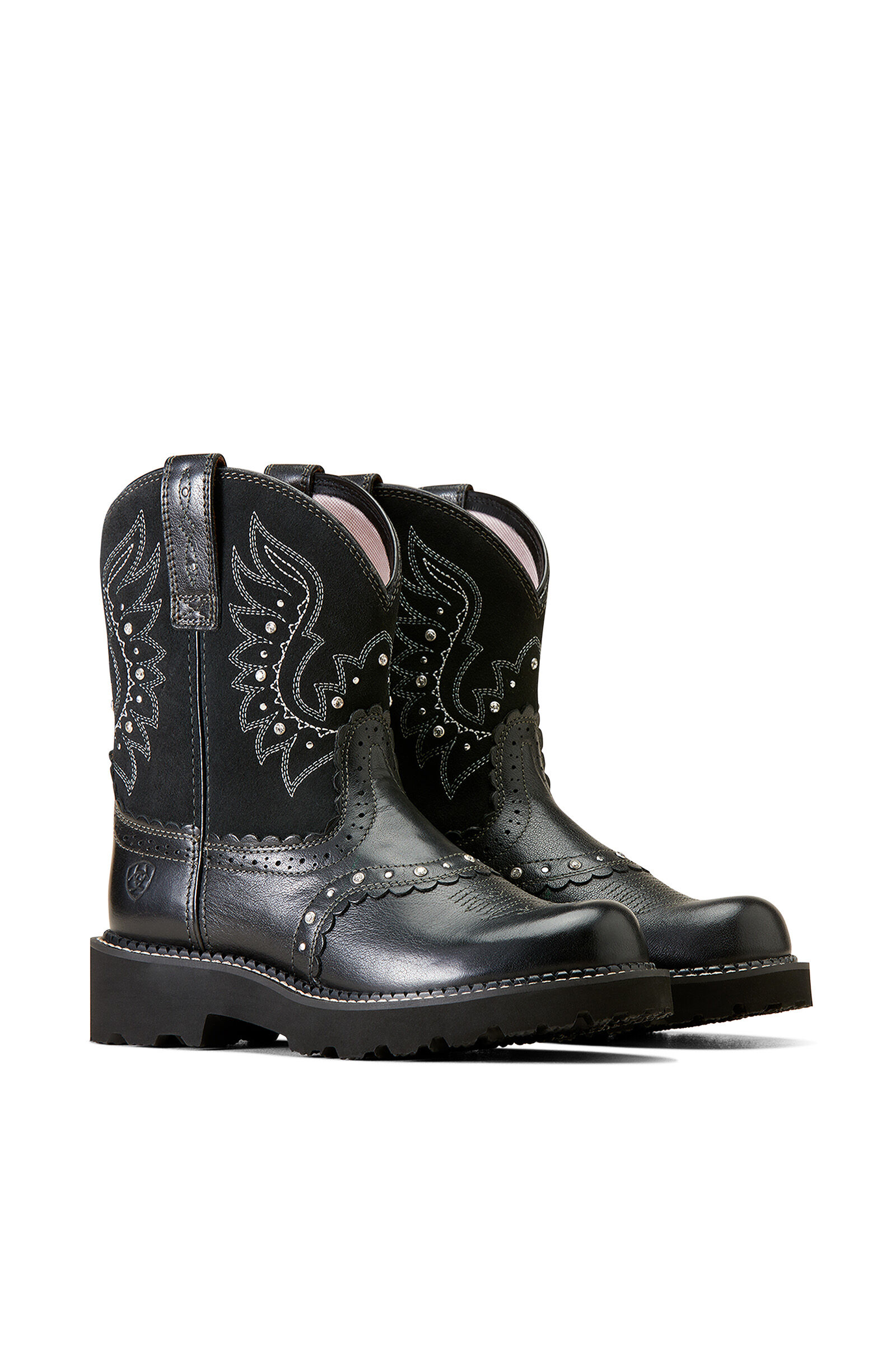 Ariat black 2025 lace up boots