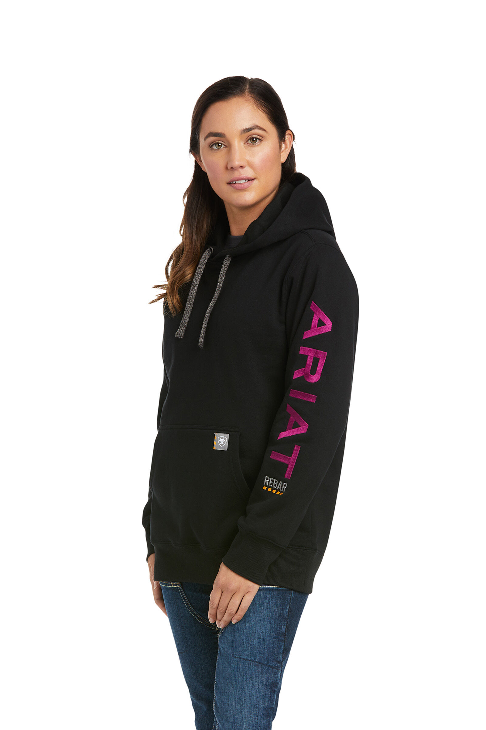 Black graphic hoodie women's online