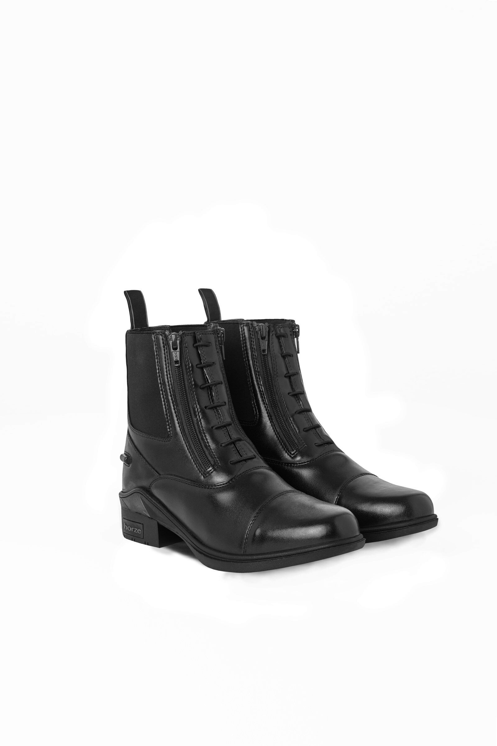 Horze Kingston Women s Jodhpur Boots with Double Zipper horze