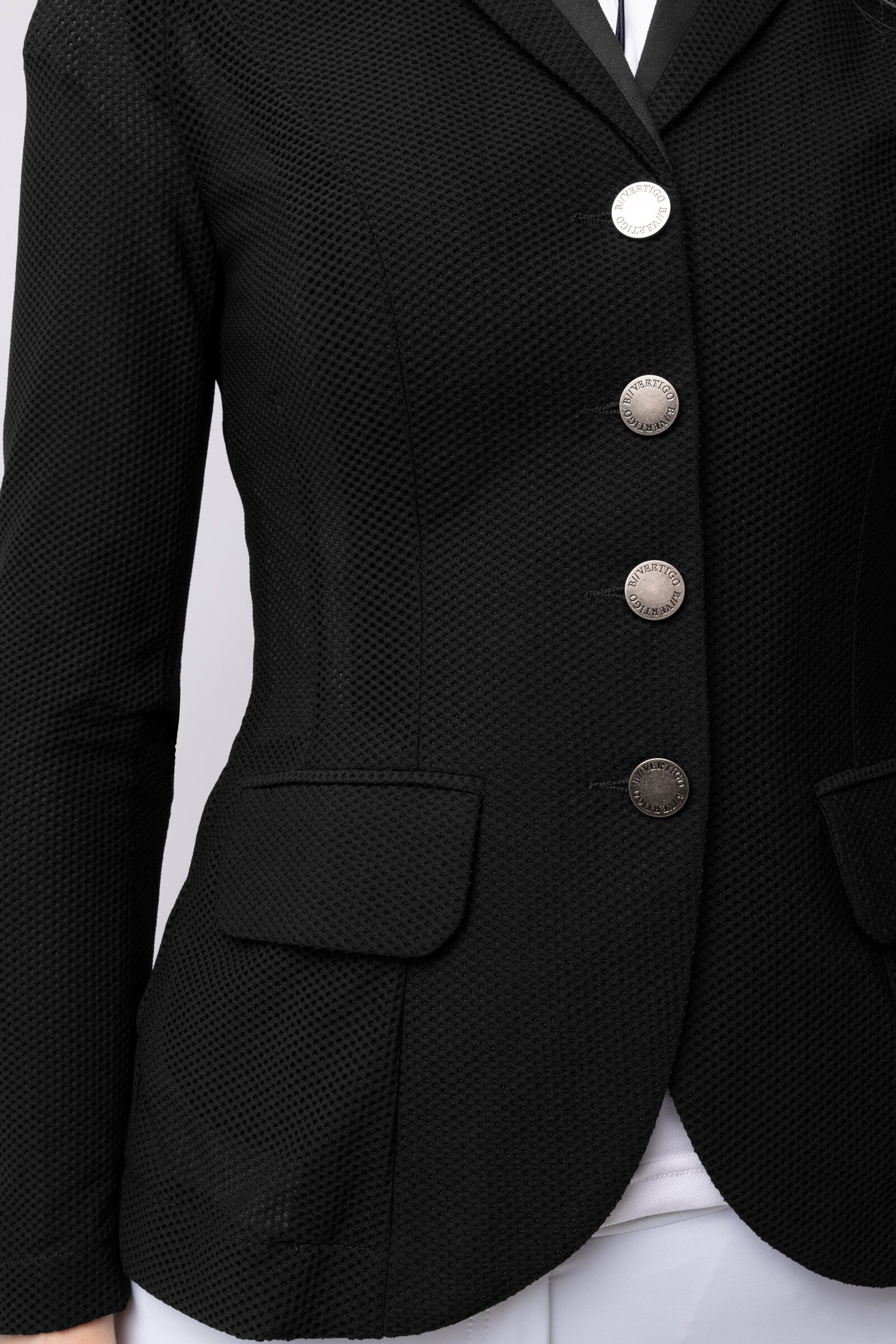Womens mesh riding jacket top