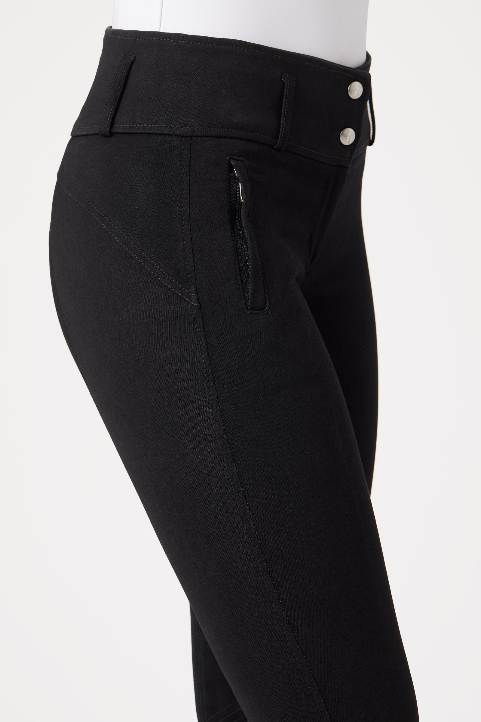 Black leggings with leather knee patches new arrivals