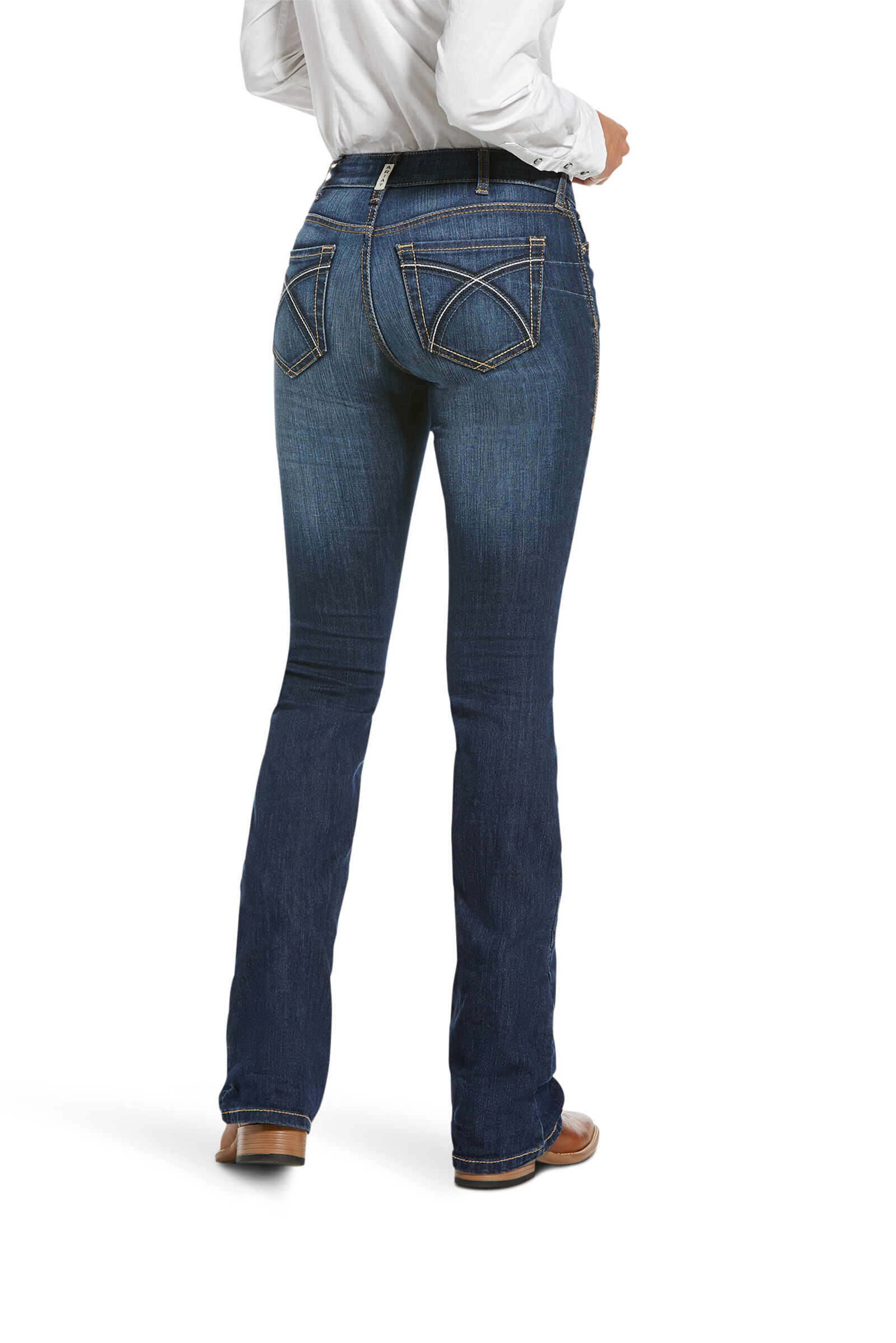 Ariat low 2024 rise boot cut