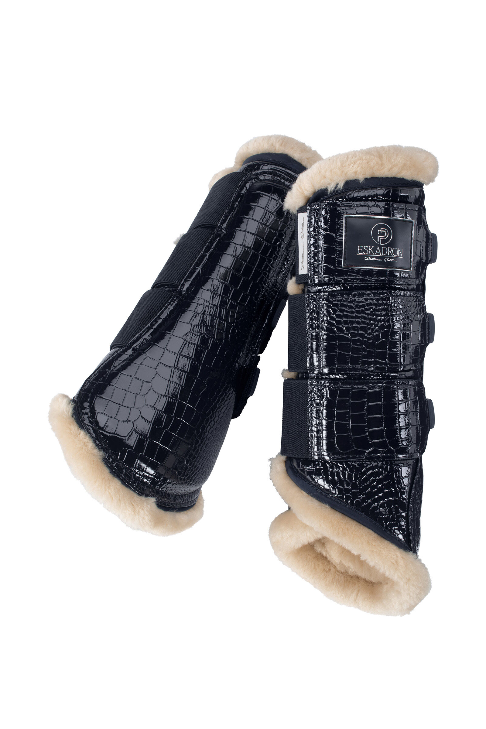Eskadron Platinum 22 Croco FauxFur Tendon Boots horze