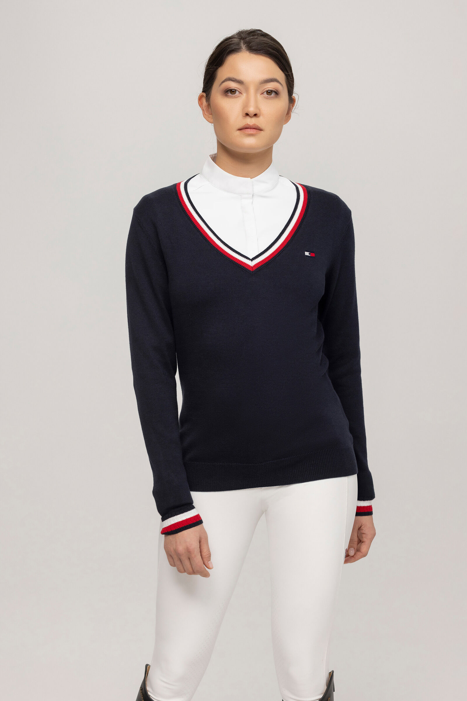Tommy hilfiger layered look sweater on sale