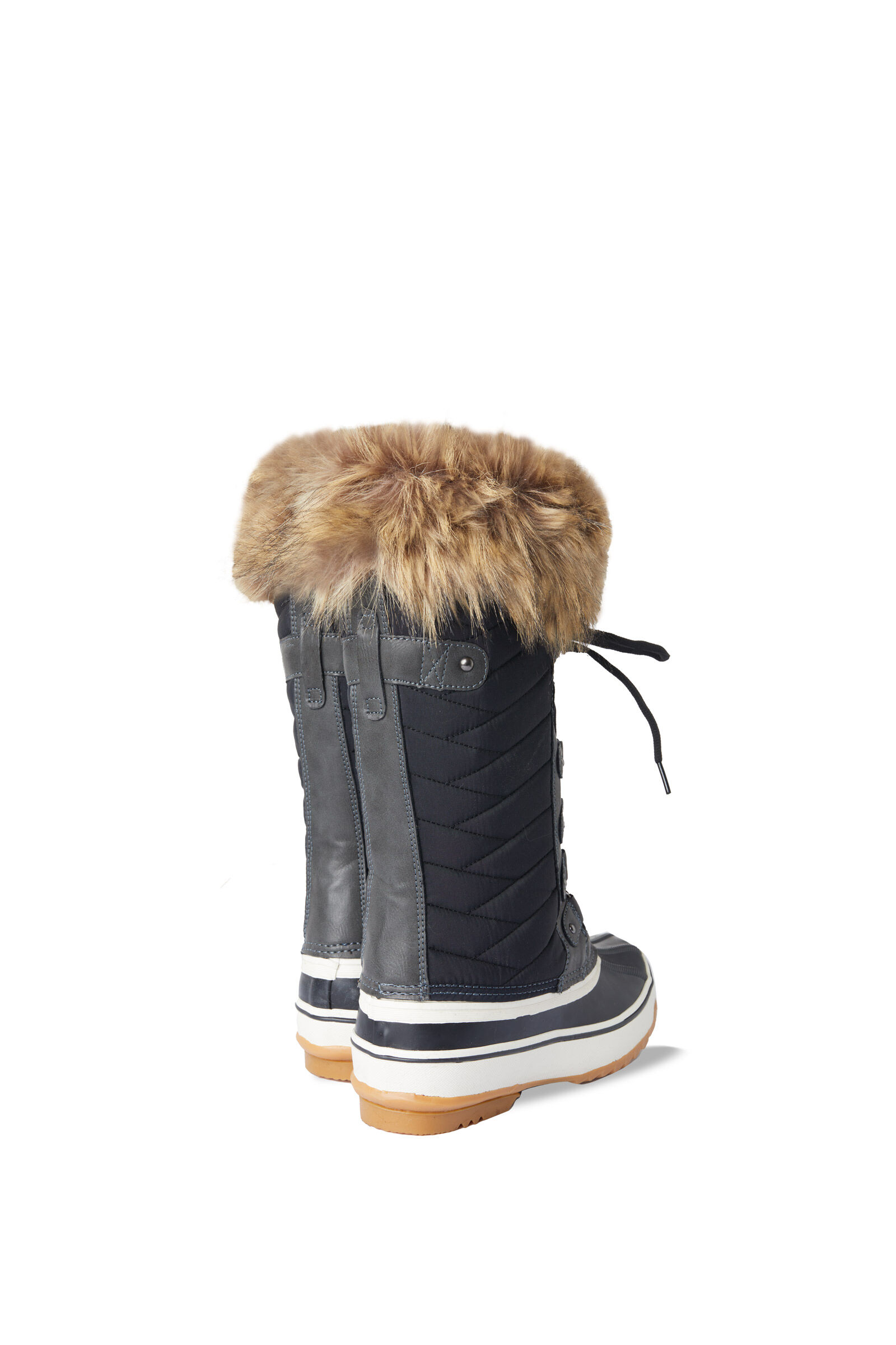 Fur lined top winter boots uk