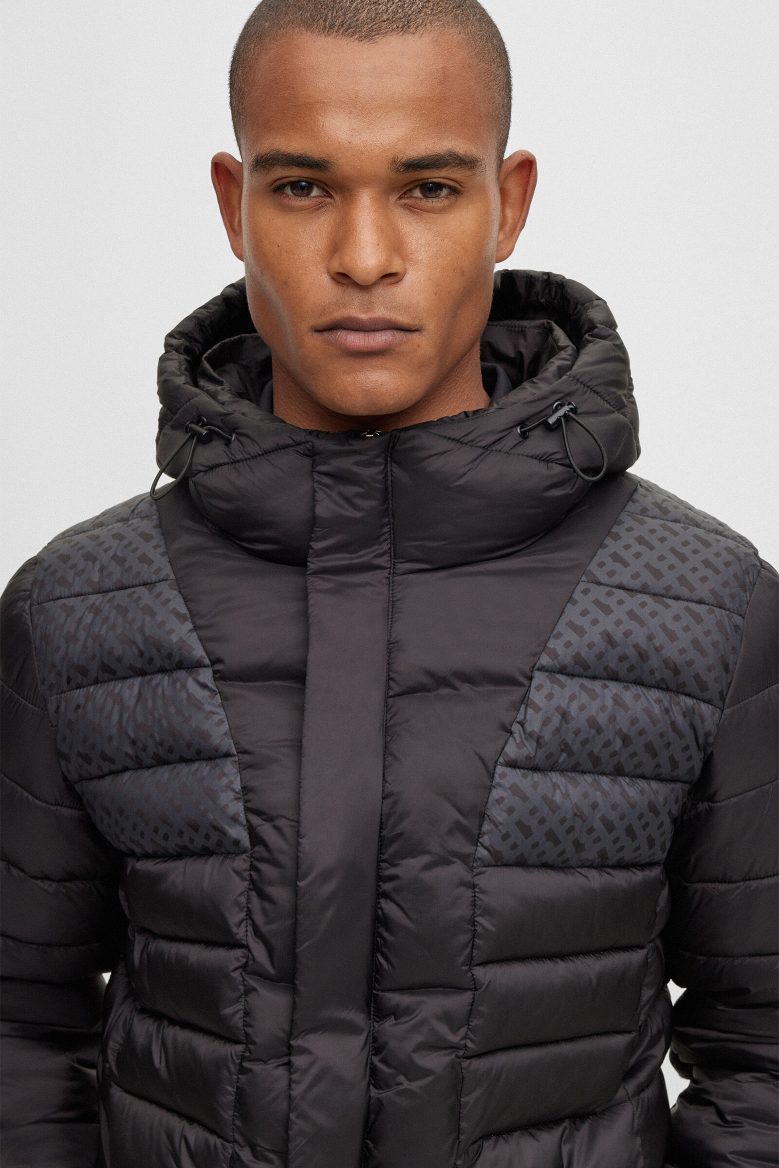 Boss Bob Monogram Men s Winter Jacket horze