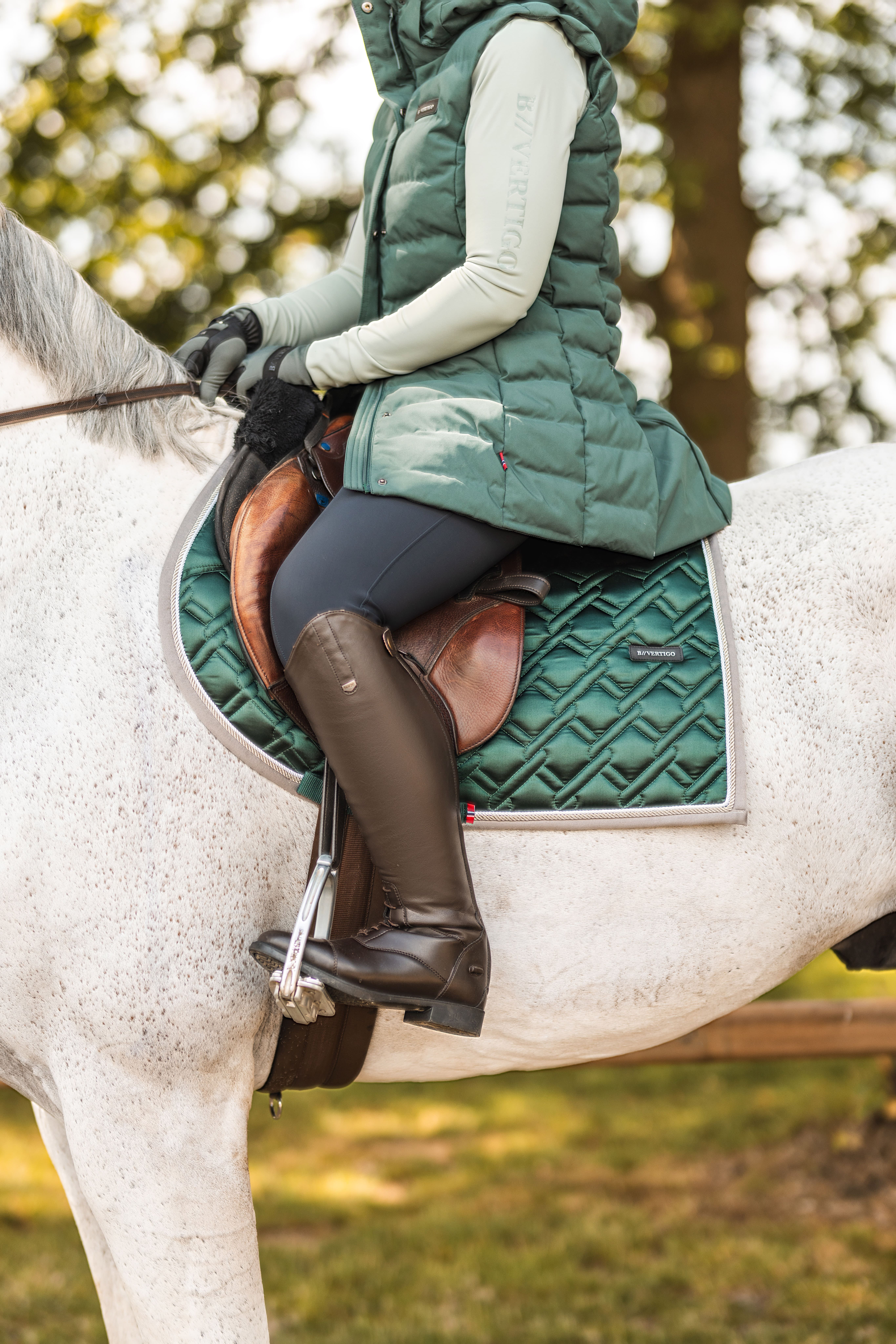 Olive green hot sale riding boots