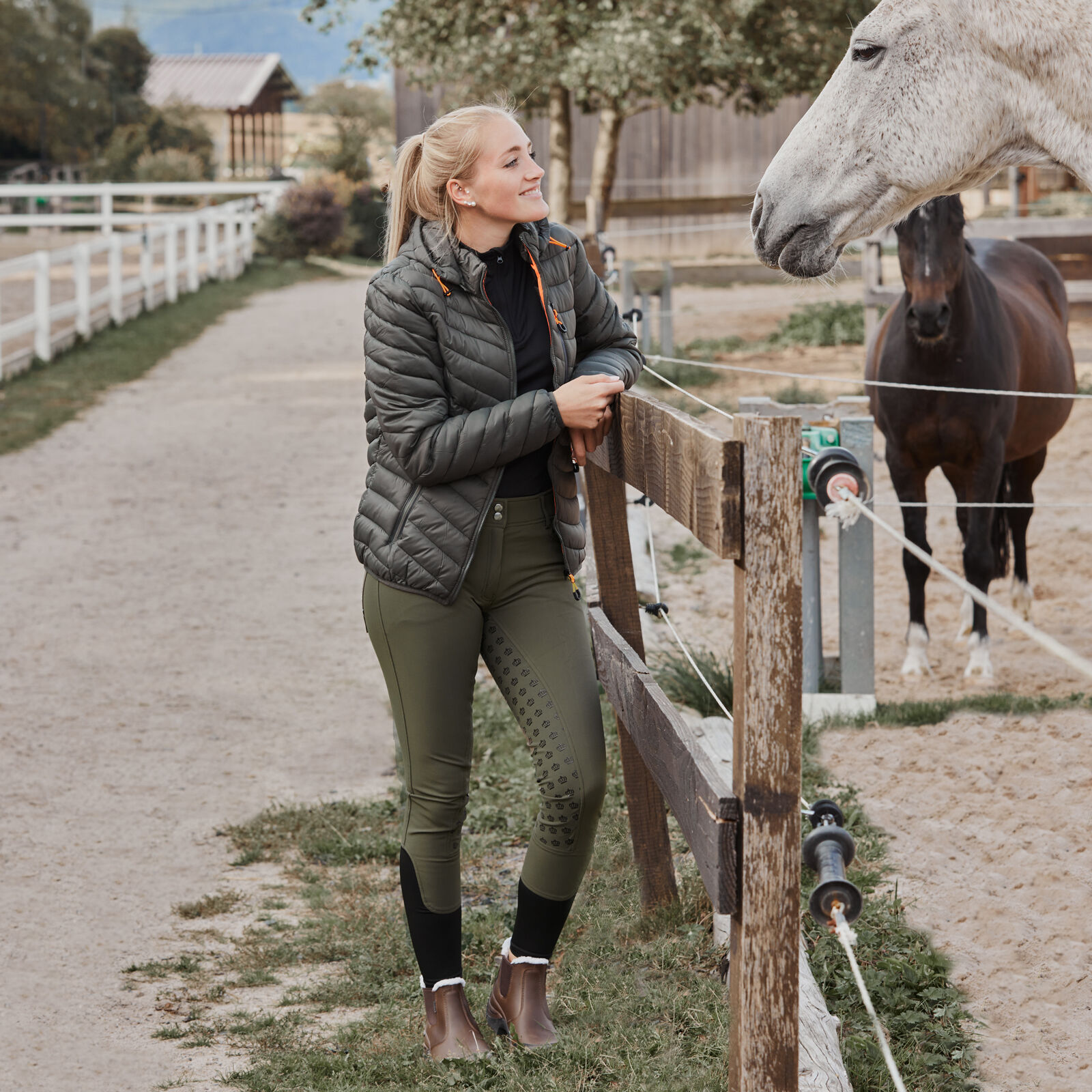 Horze Copenhagen Women s Waterproof Jodhpur Boots with Faux Fur