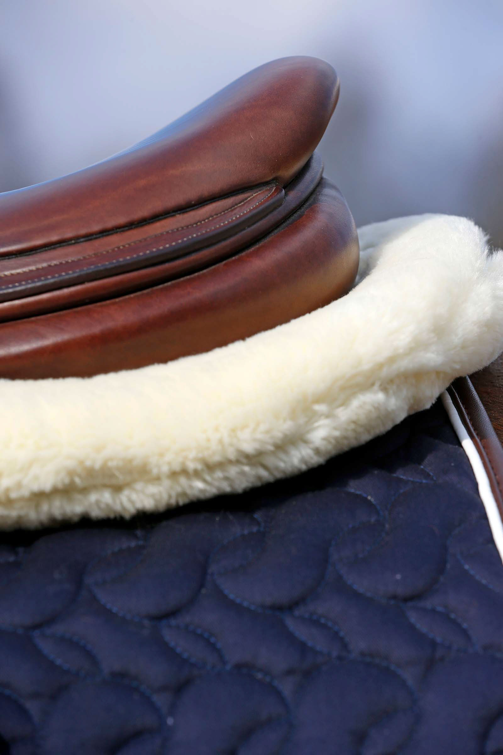 Sheepskin half pad sales