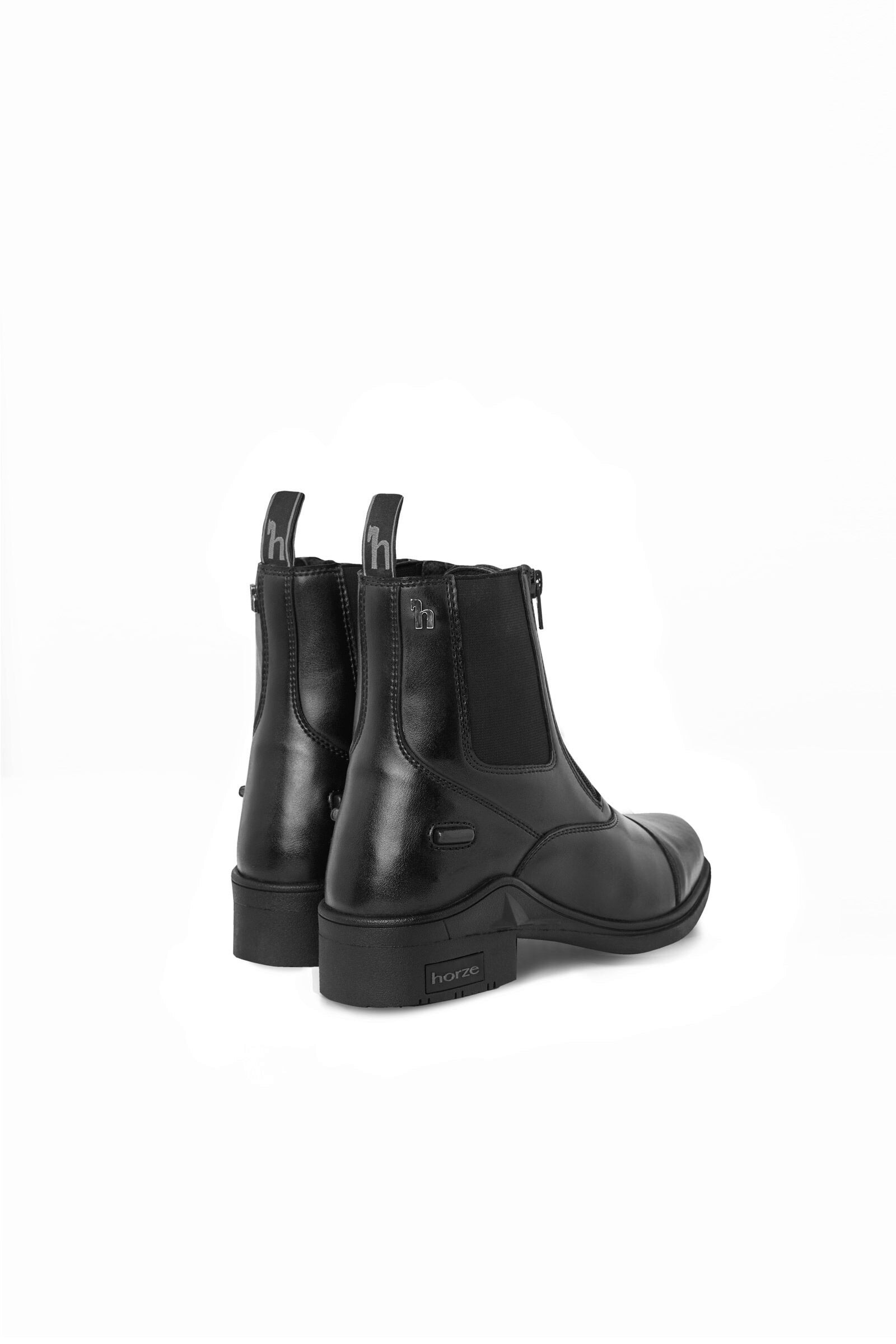 Double h online zipper boots