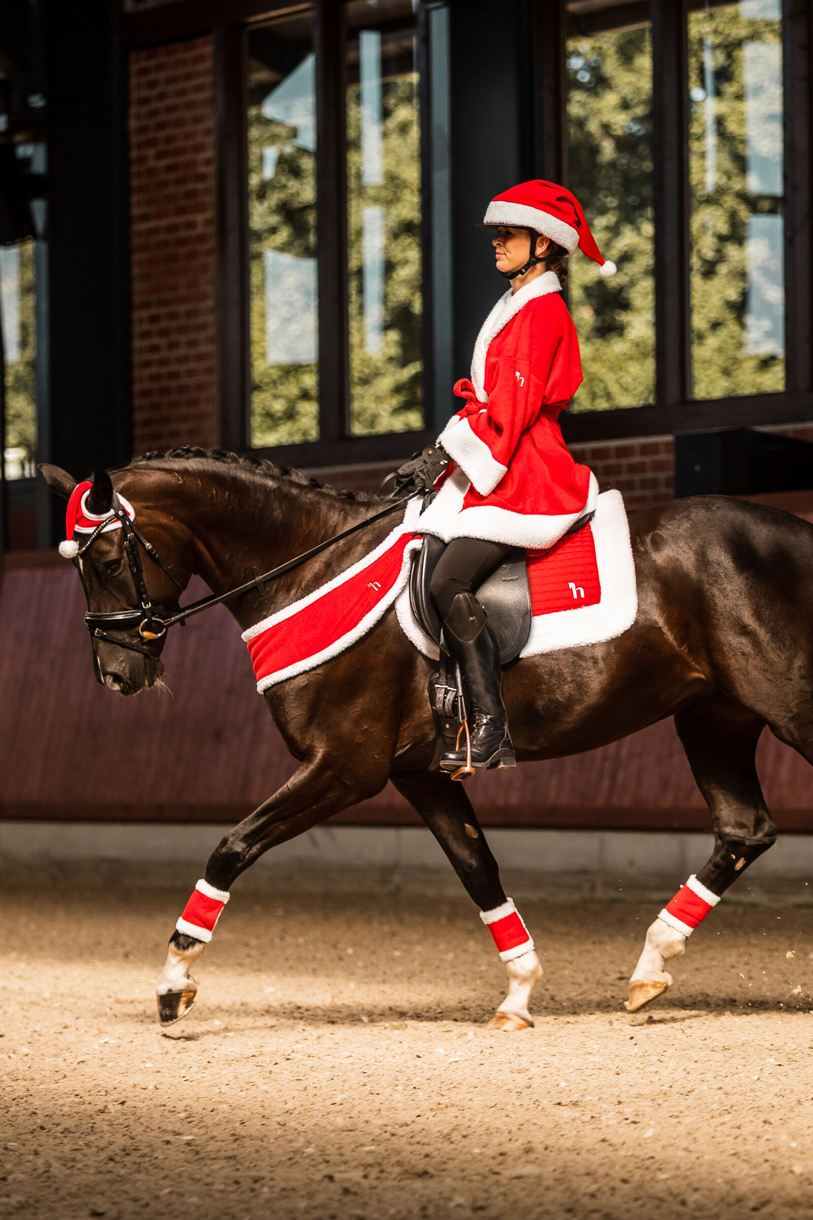 Horze Christmas Reindeer cap horze