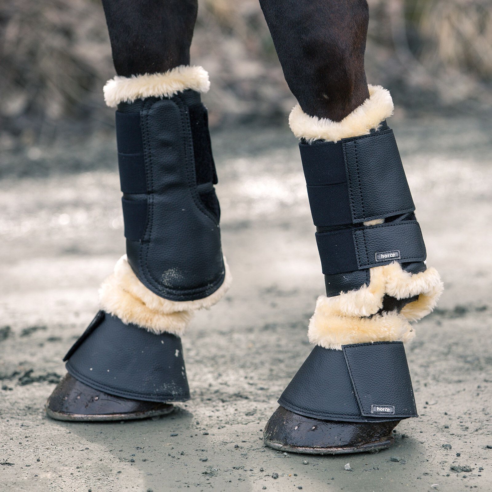 Horze Signature Brushing Boots horze