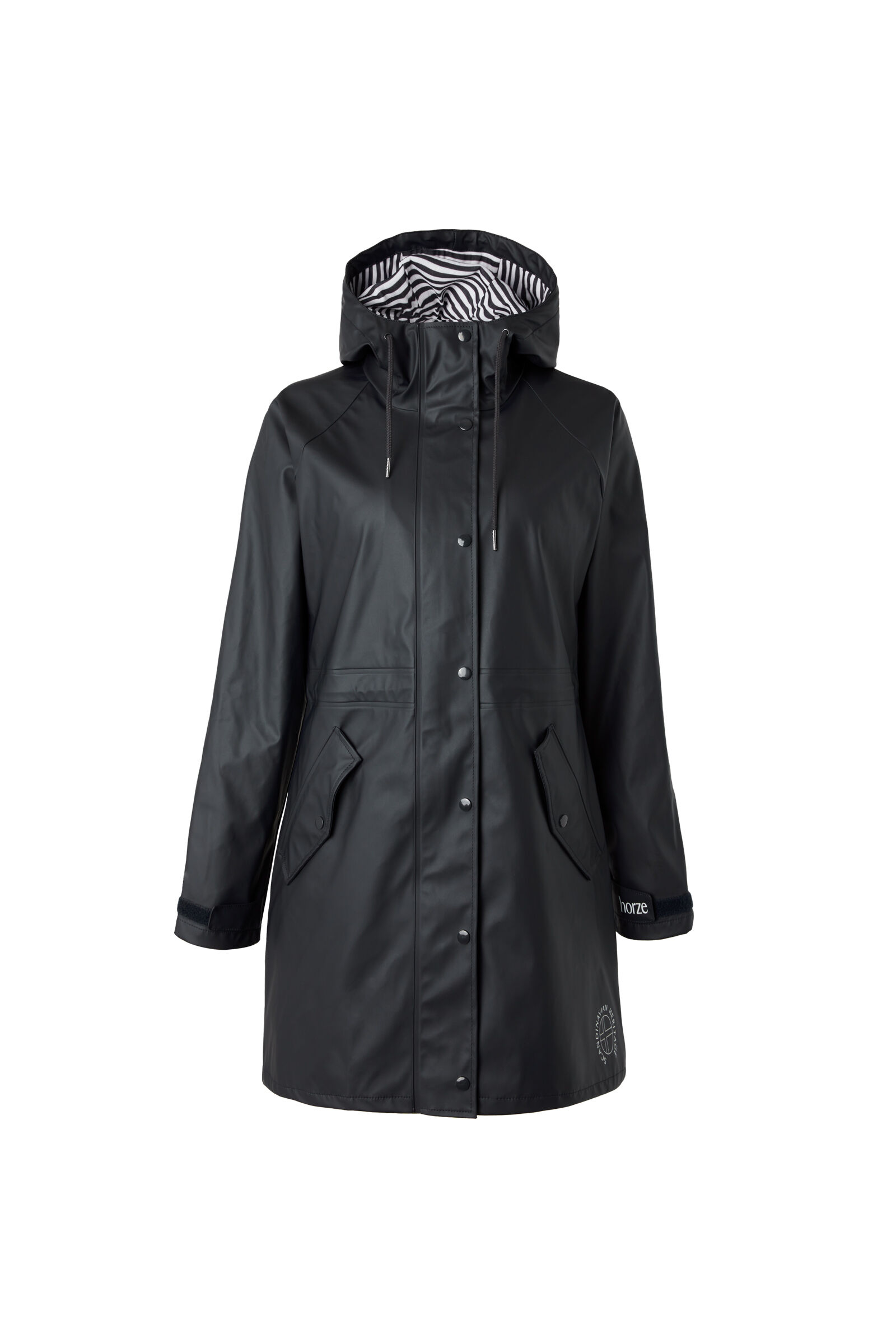 Horze Dania Women s PU Rain Coat with Jersey Lining