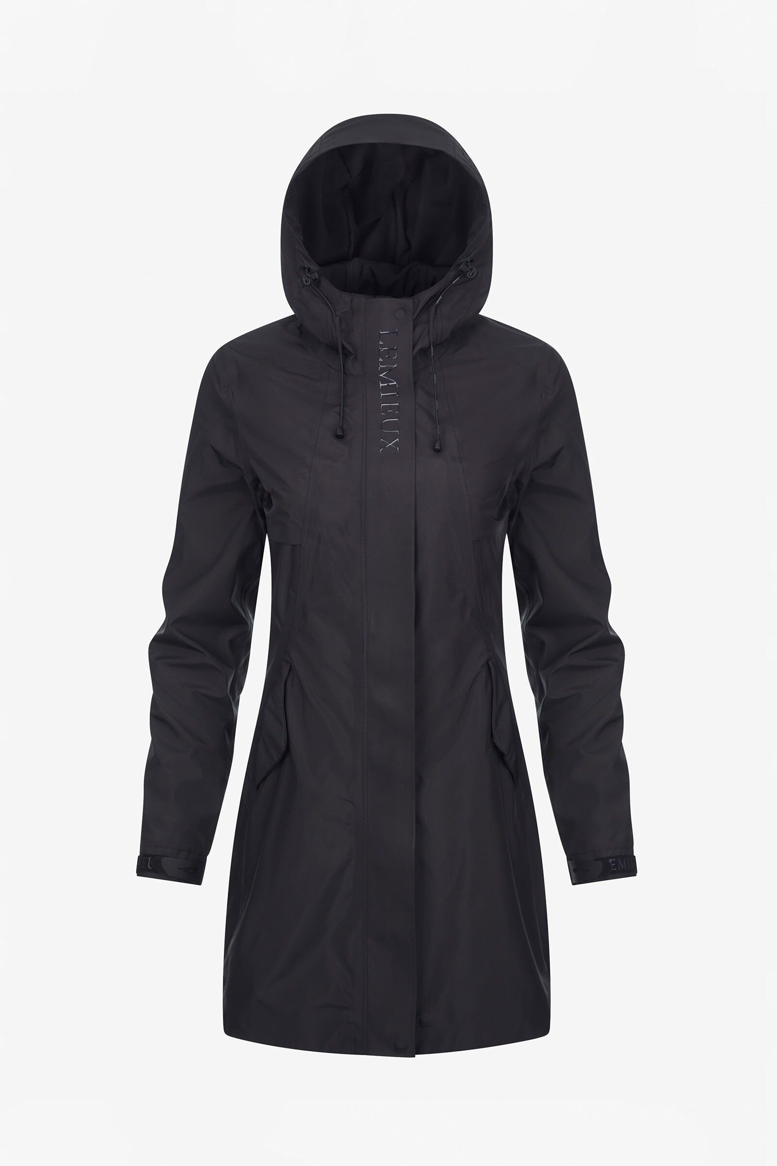 Long black new arrivals rain jacket womens