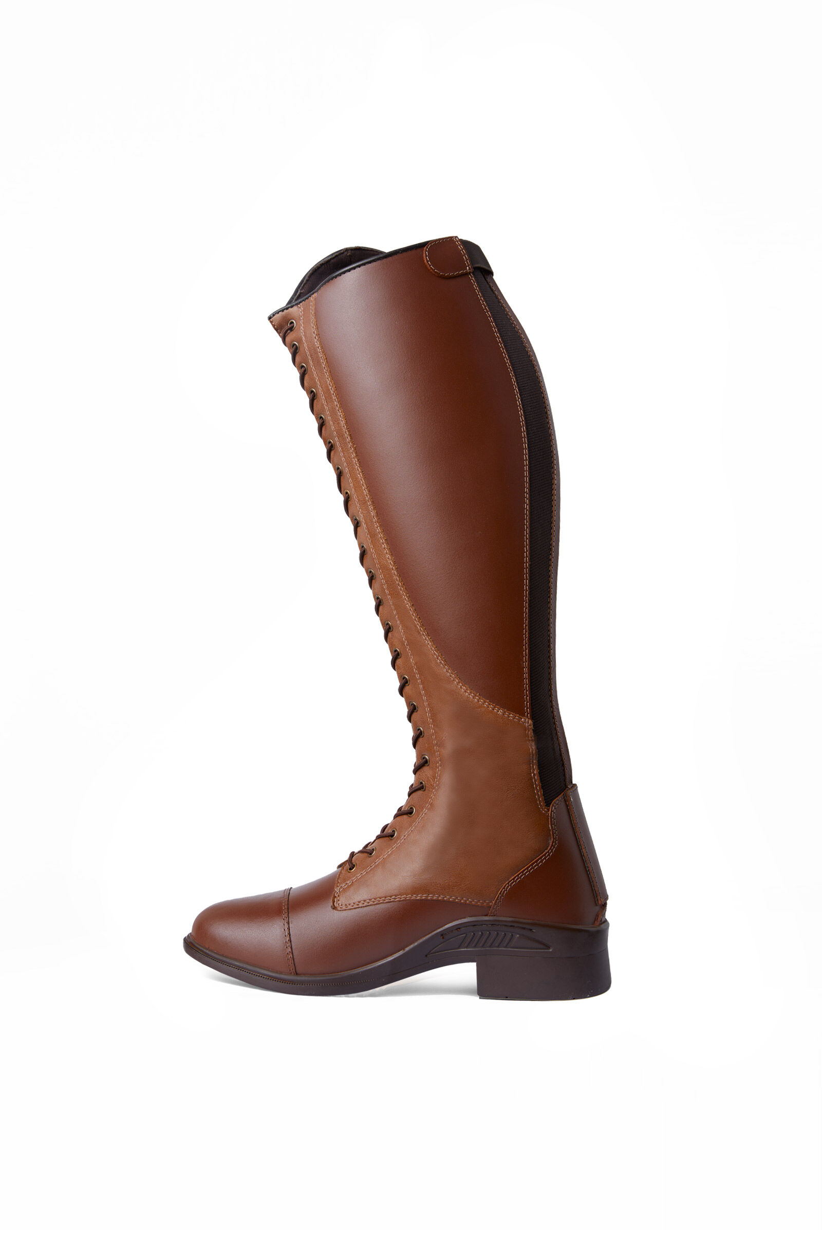 Tie up riding boots top
