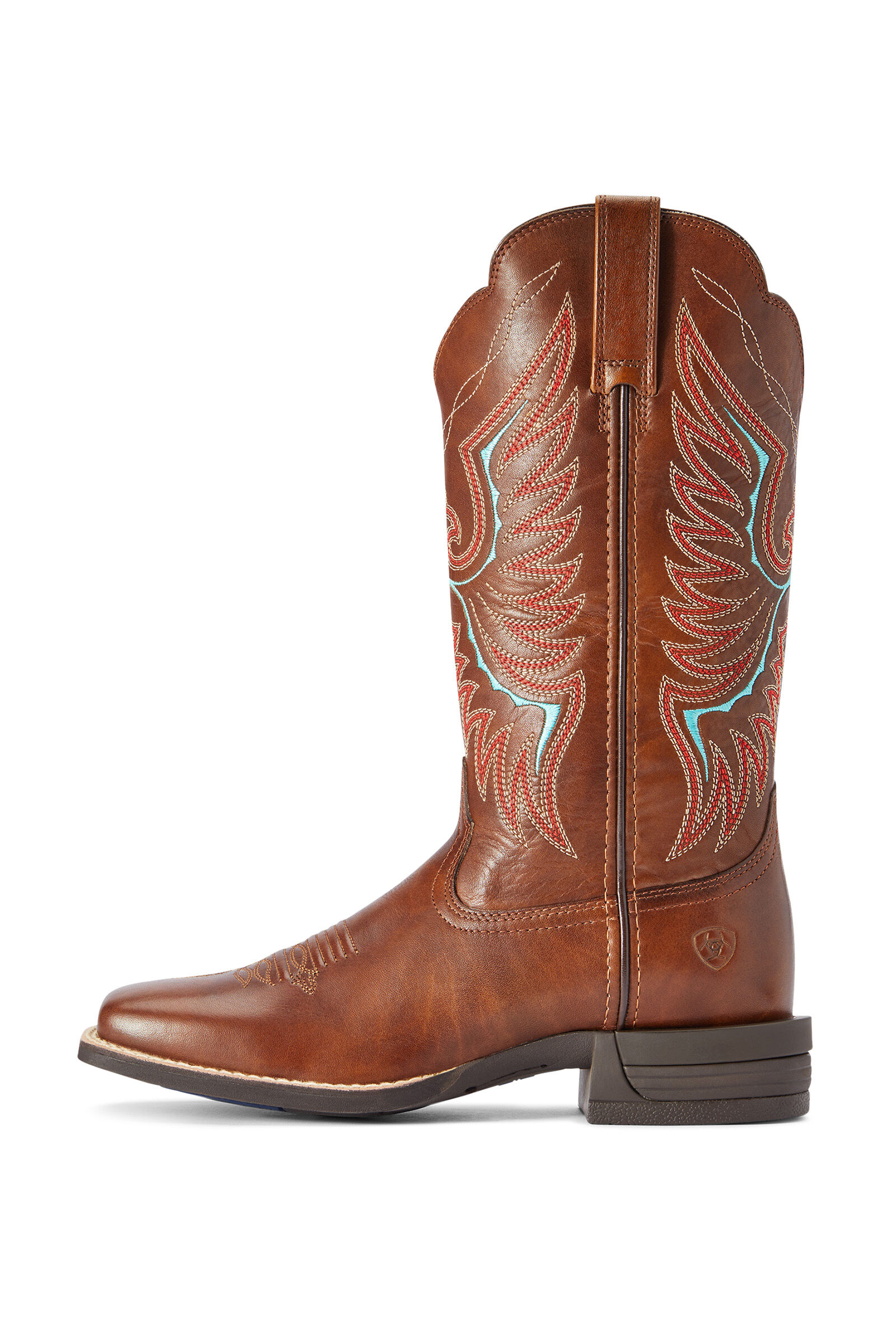 Ariat square toe lace up boots top