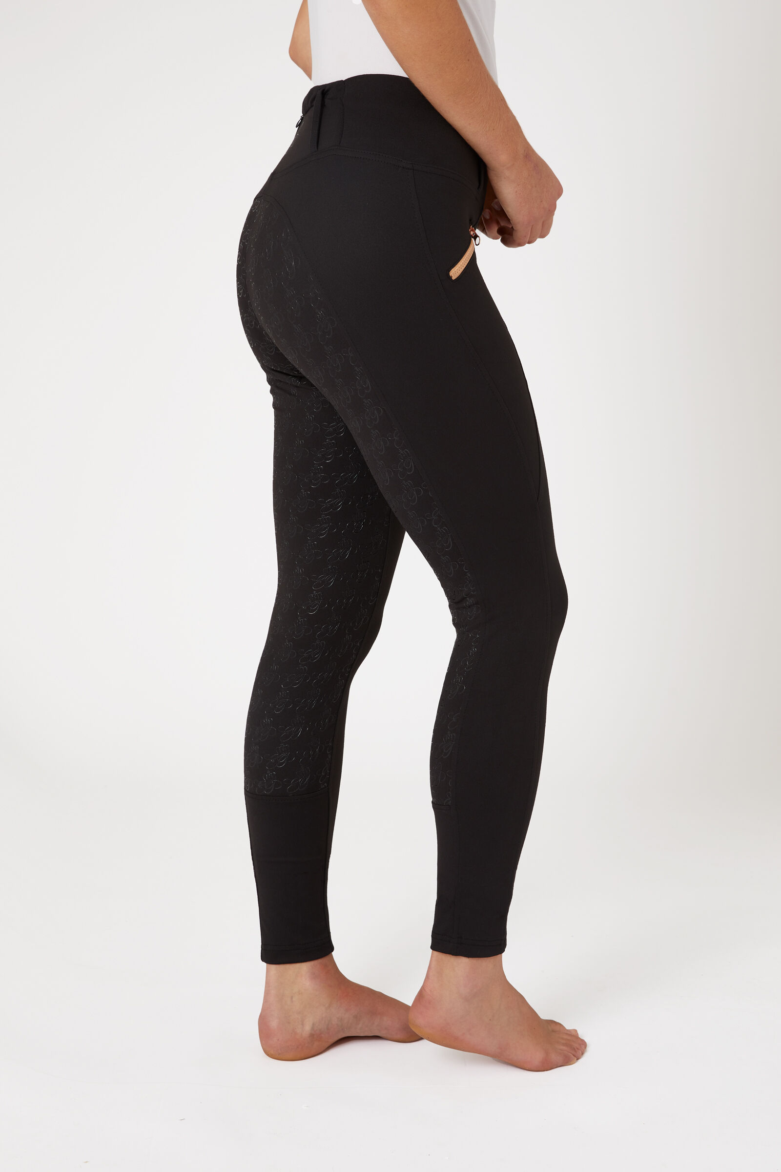 Rose gold tights top