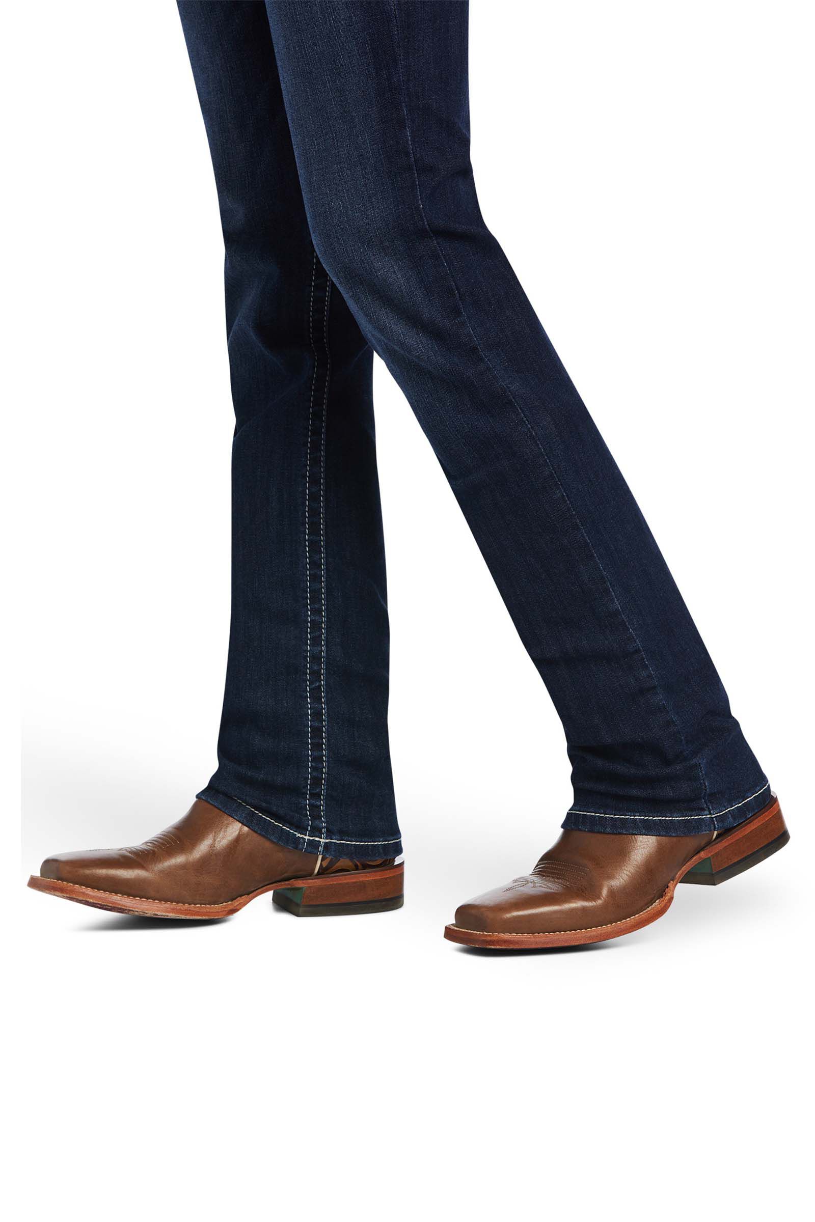 Straight leg jeans cheap with cowboy boots