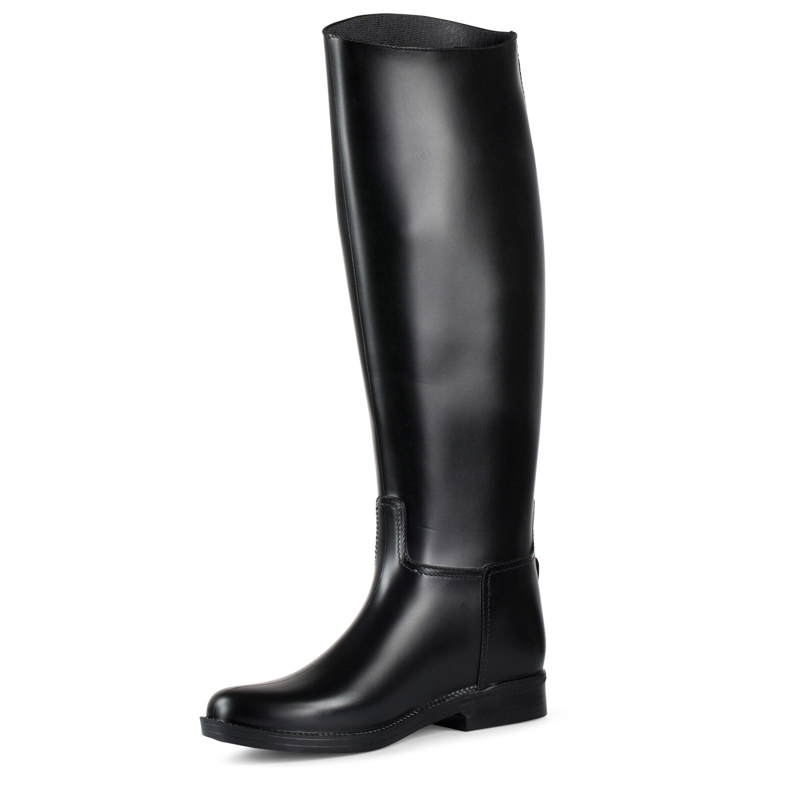 Women in rubber riding boots top