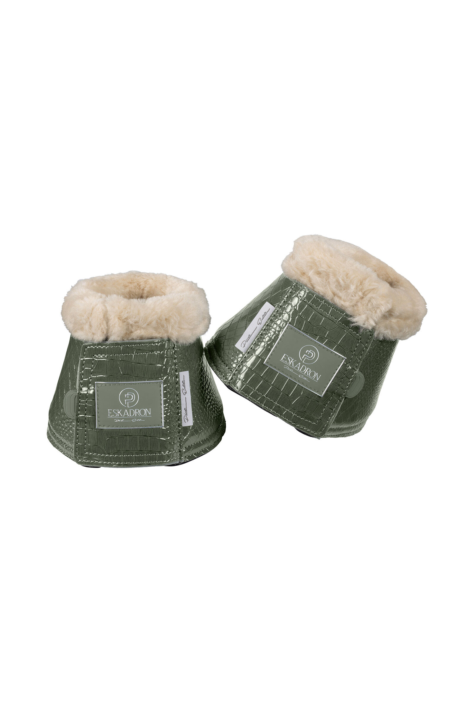 Eskadron Croco FauxFur Bell Boots horze