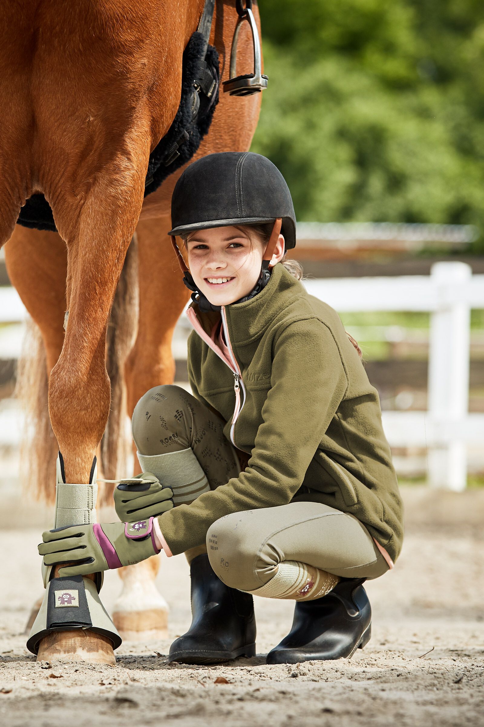 Girls riding gloves outlet