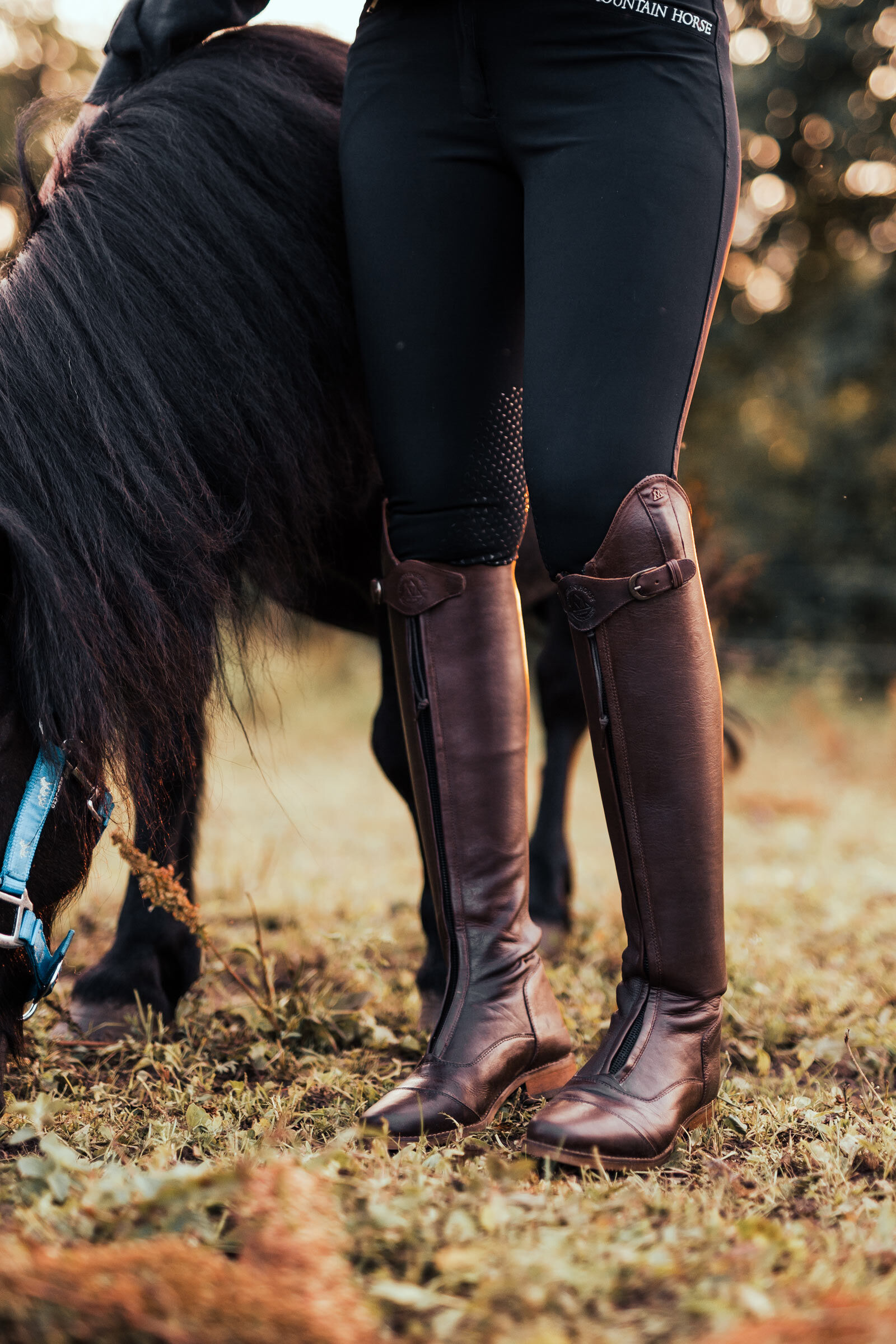 Horse riding style boots best sale