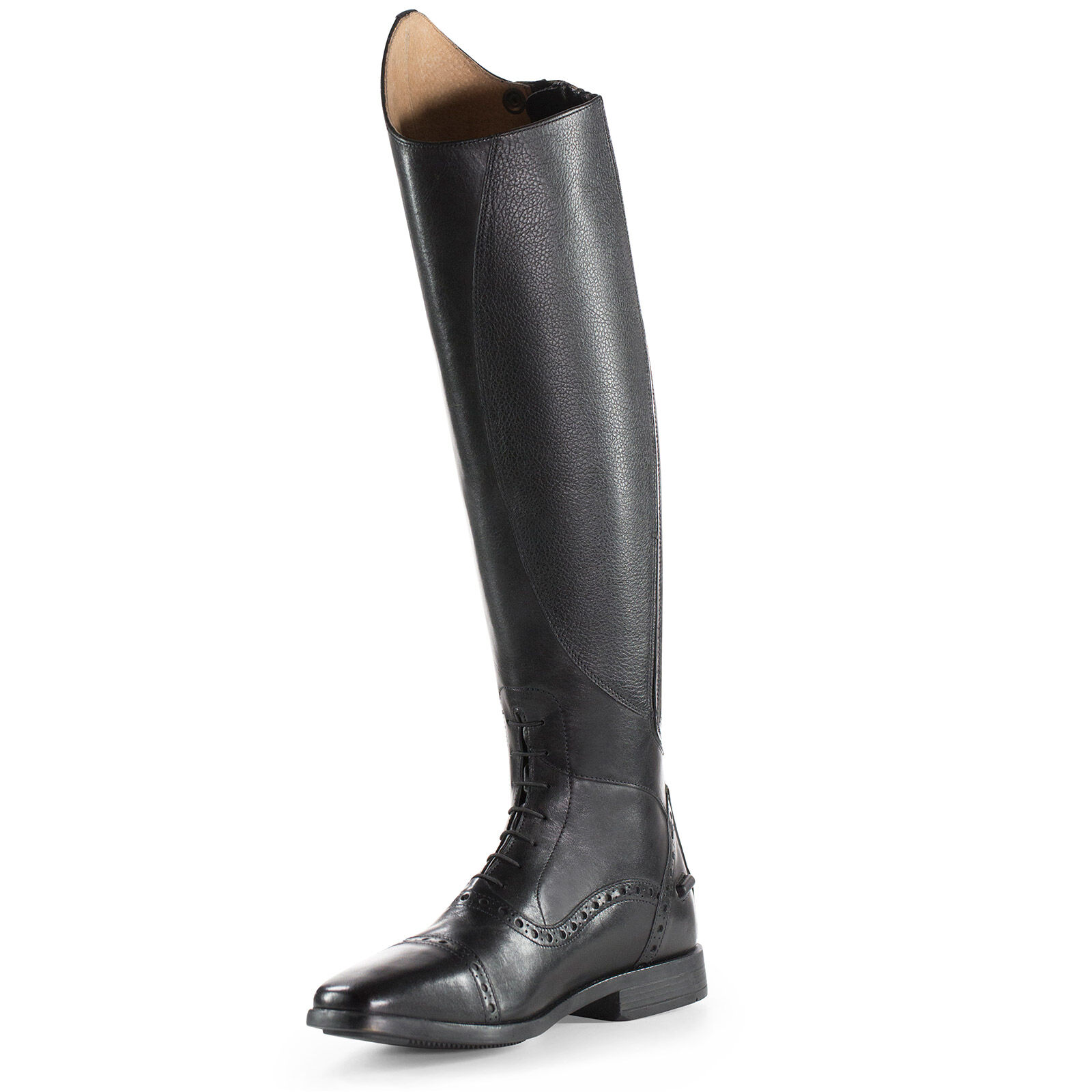 Genuine leather equestrian boots 2025
