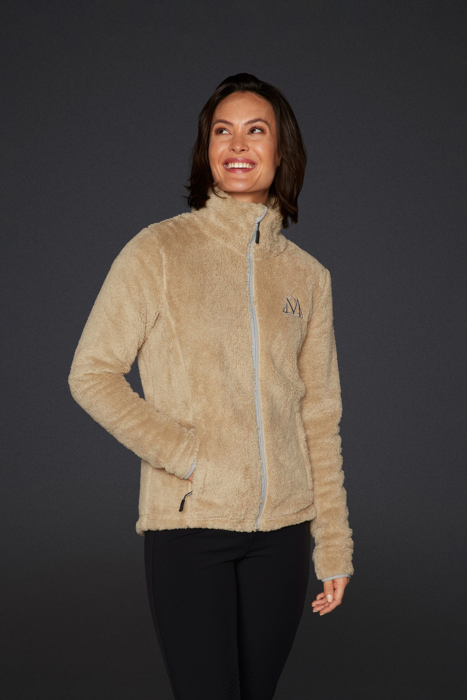 Mountain Horse Fuzzy Women s Fleece Jacket