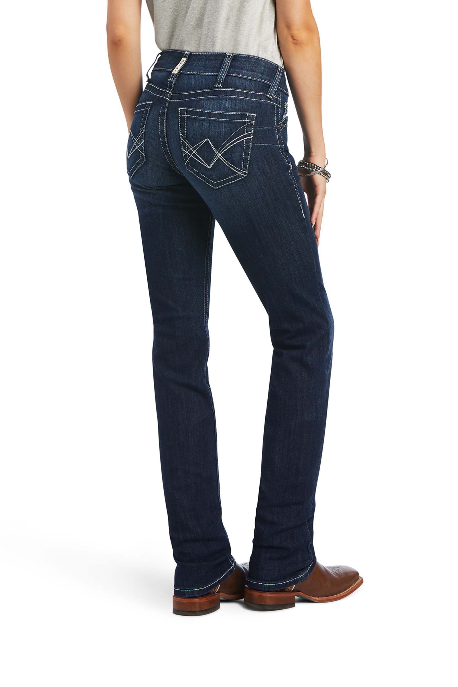 Women's mid rise online straight leg jeans