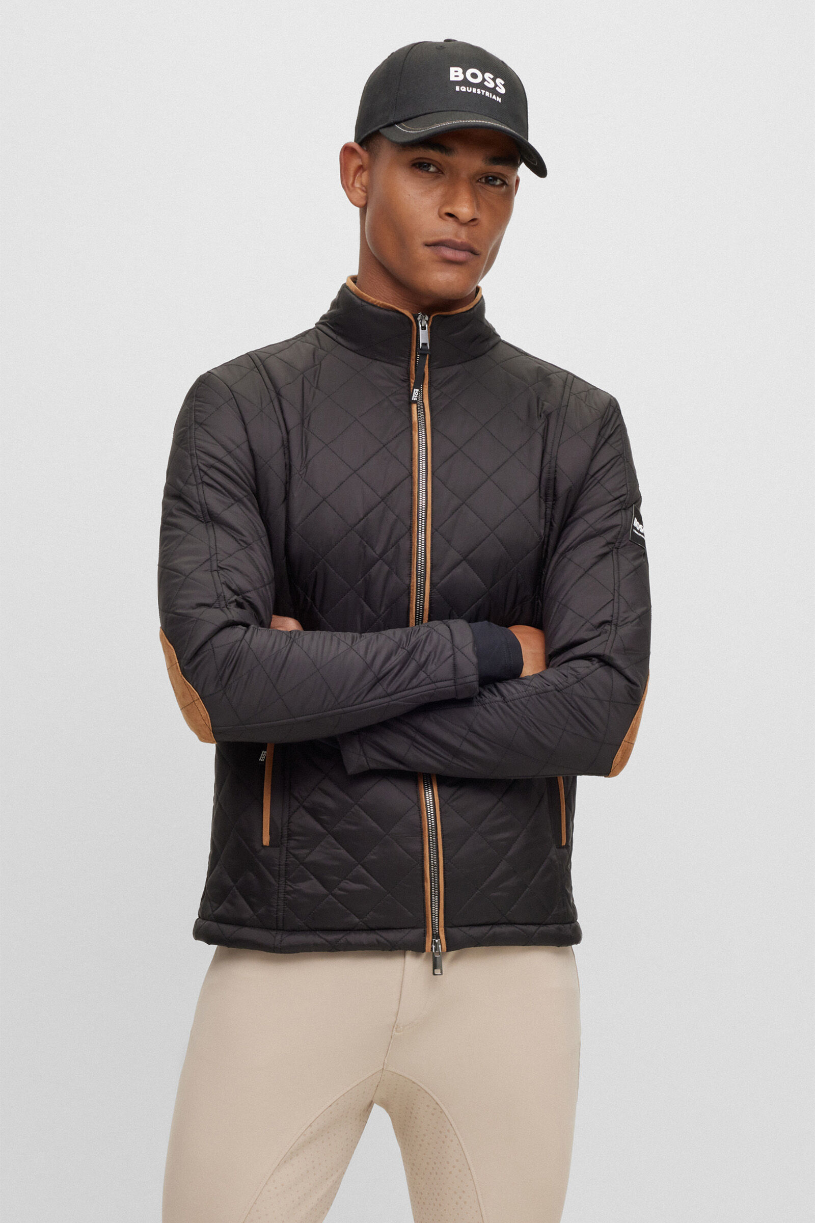 Boss fleece jacket on sale