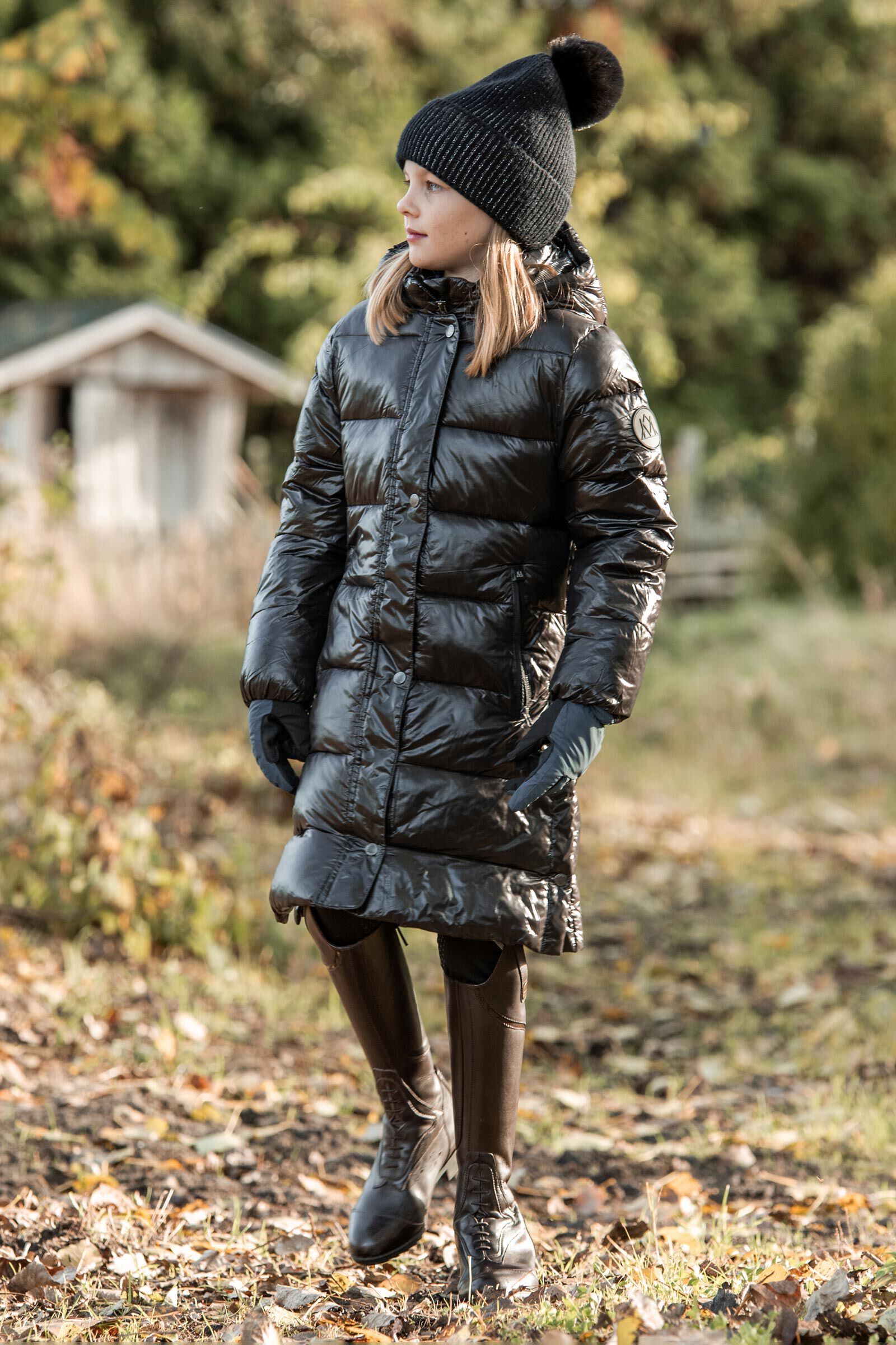 Mountain Horse Irma Kids Long Padded Coat horze