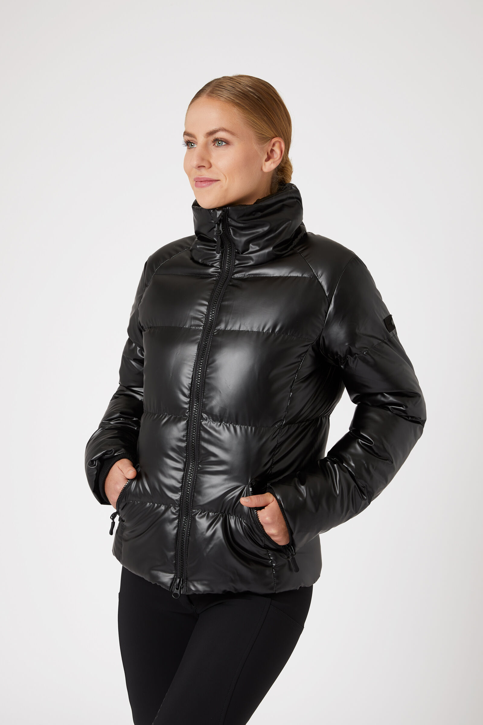 Padded shiny new arrivals jacket