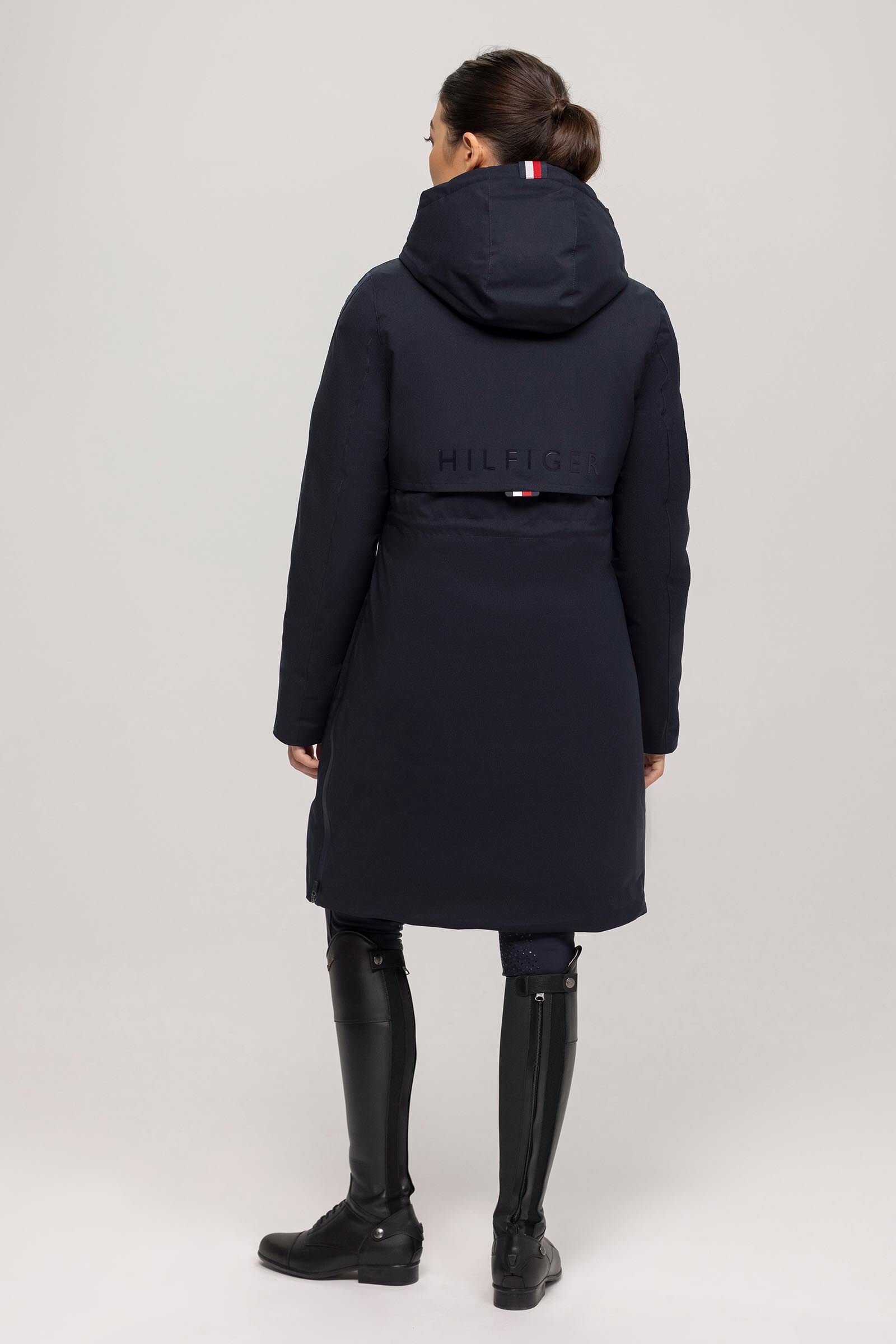Tommy hilfiger long winter coat discount