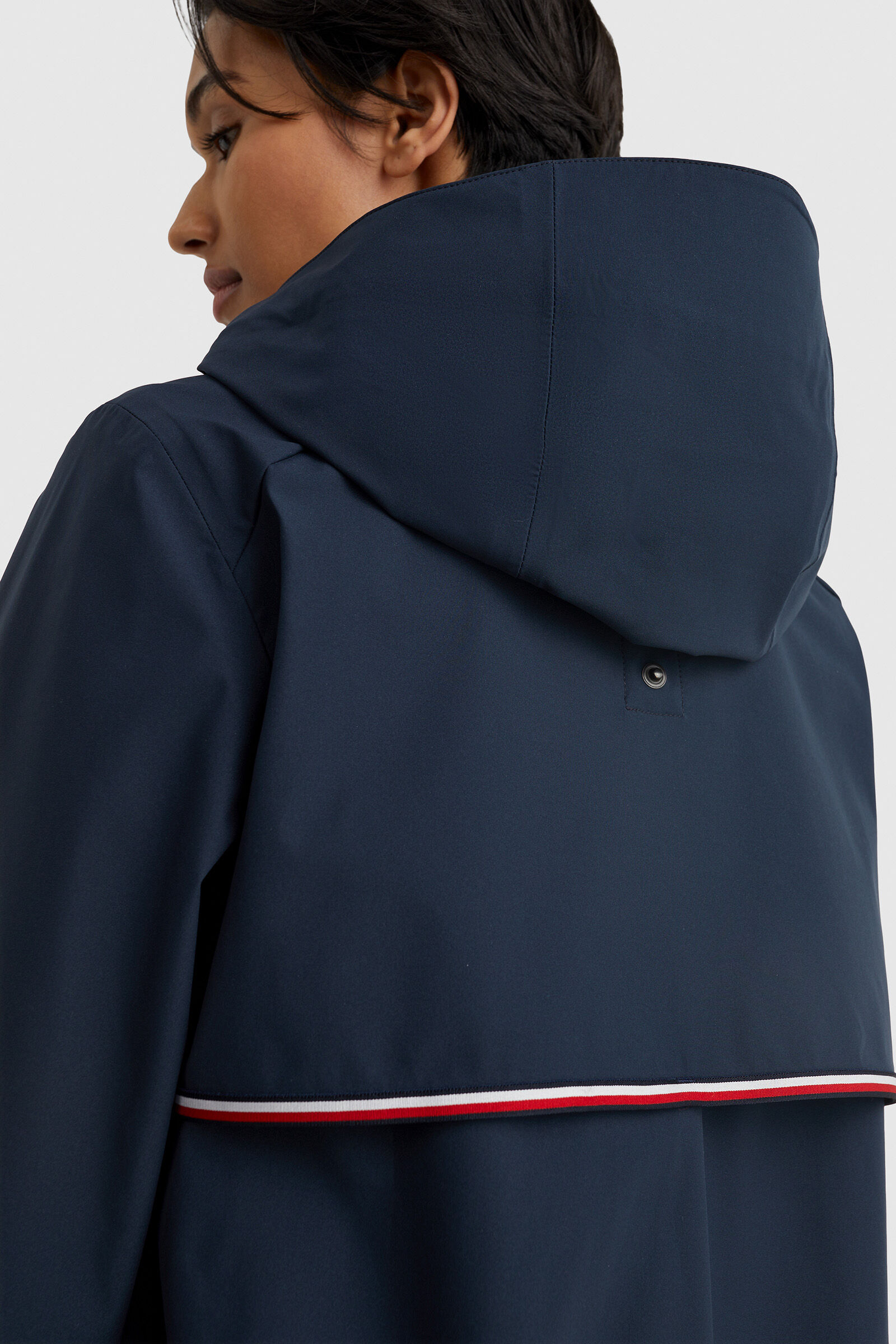 Tommy Hilfiger Equestrian Women s Waterproof Bomber Rain Jacket