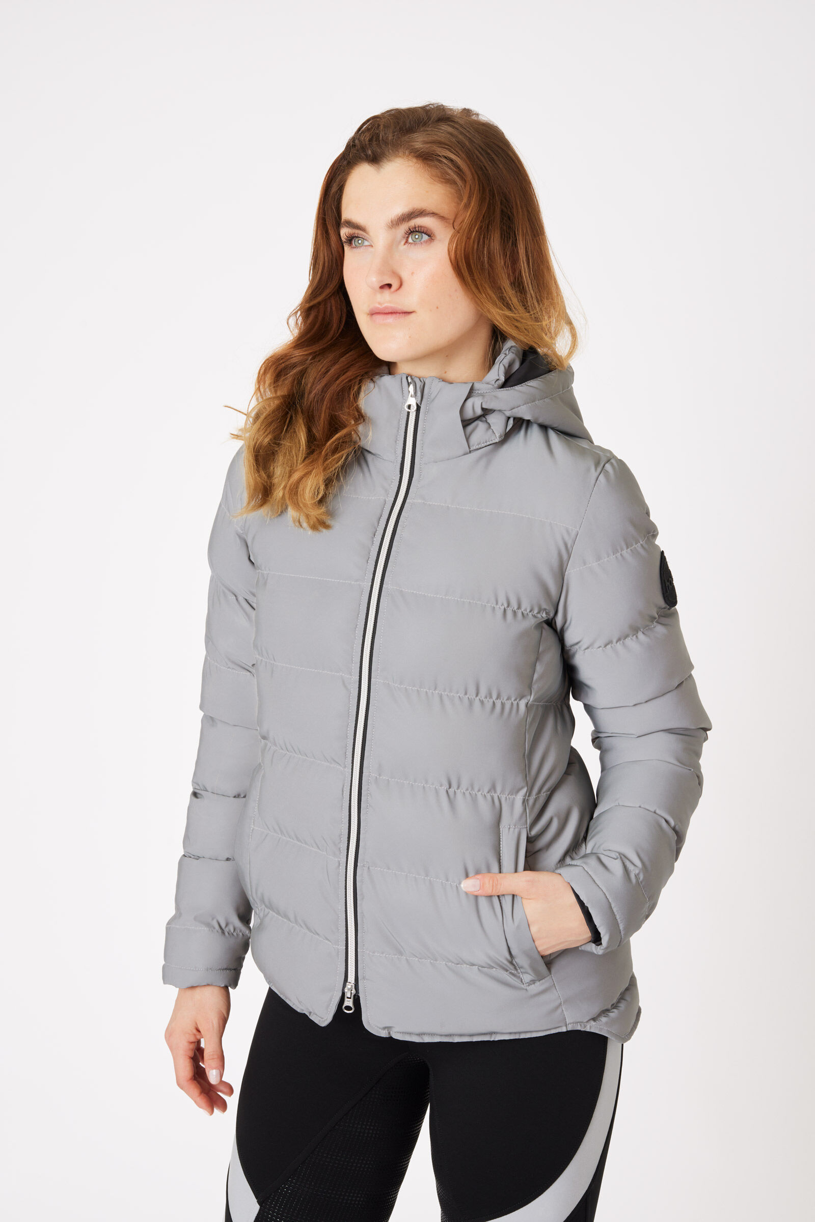 Padded sales reflective jacket